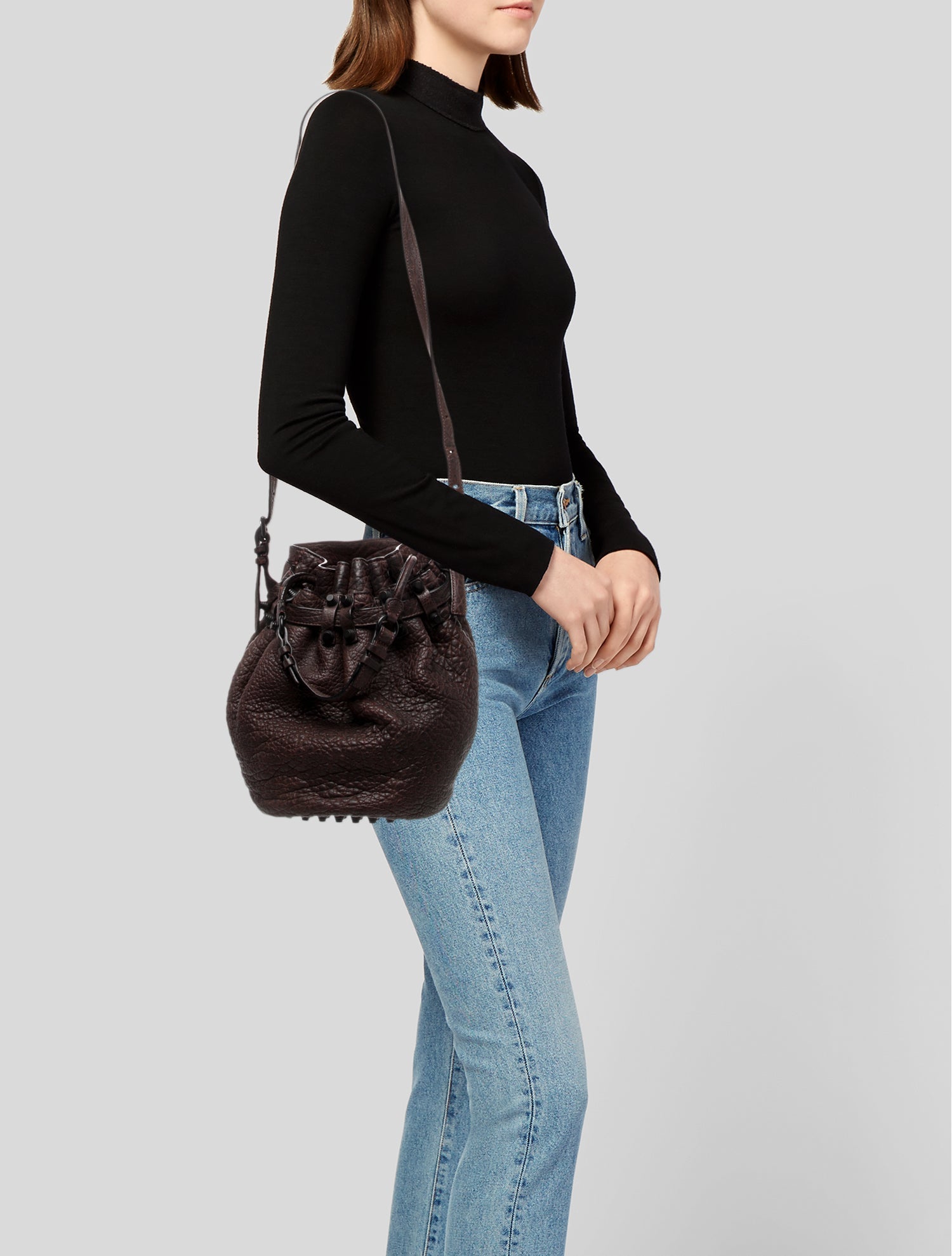 Alexander Wang Leather Bucket Bag