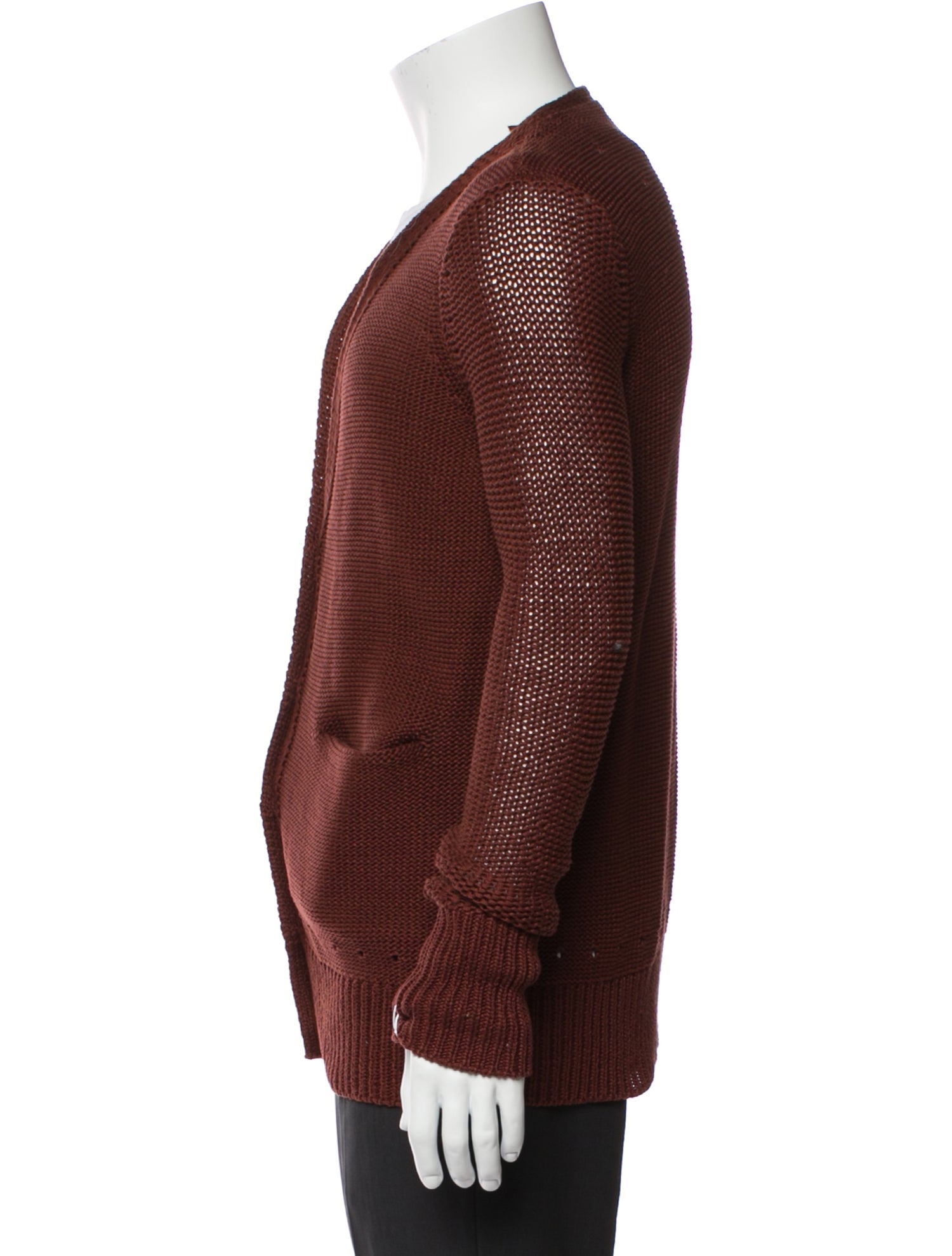 Alexander Wang V-Neck Long Sleeve Cardigan