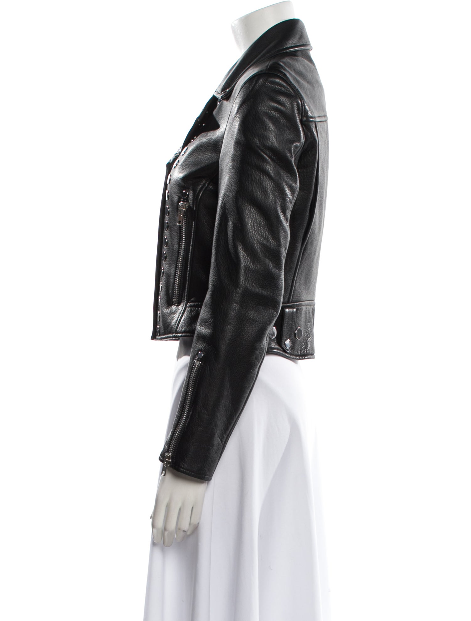 Alexander Wang Leather Biker Jacket
