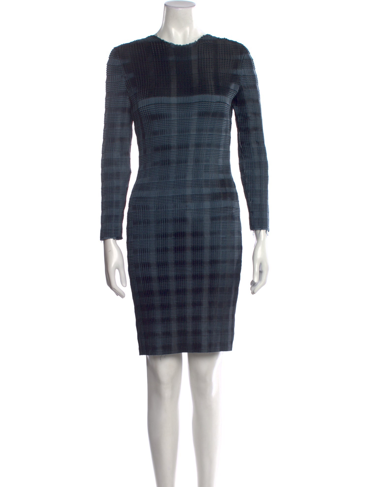 Alexander Wang Plaid Print Mini Dress - Green Dresses, Clothing - ALX177587  | The RealReal