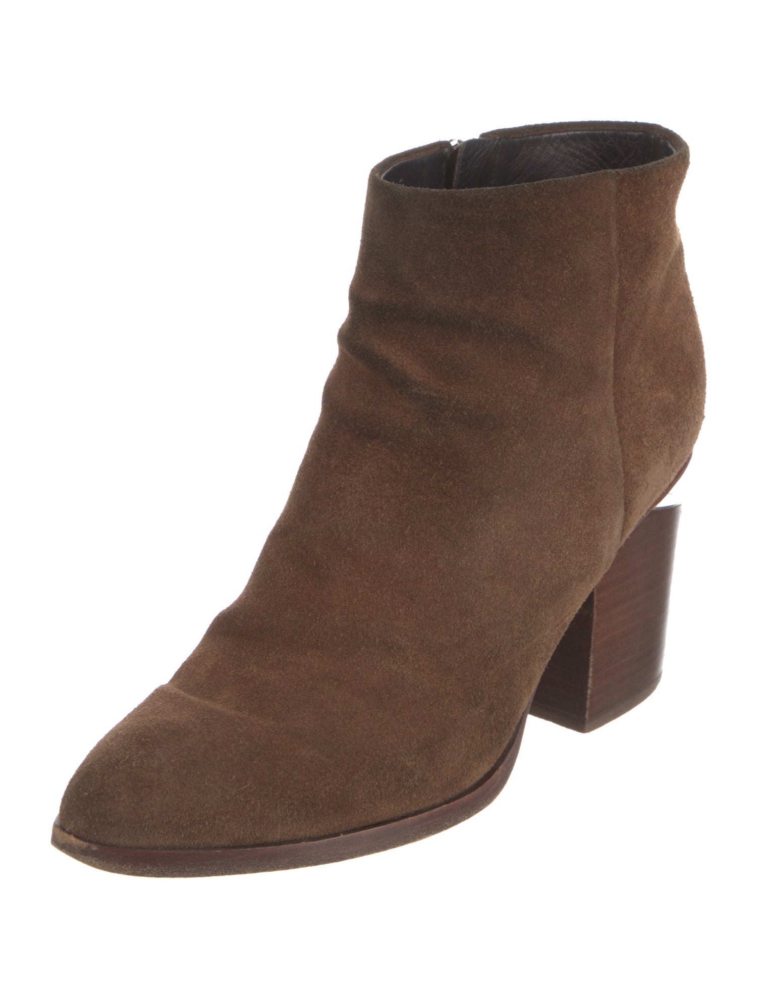 Alexander Wang Suede Western Boots