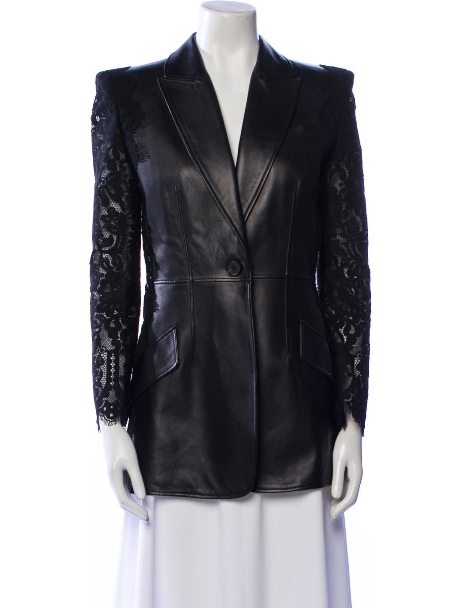 Alexander McQueen Lamb Leather Jacket