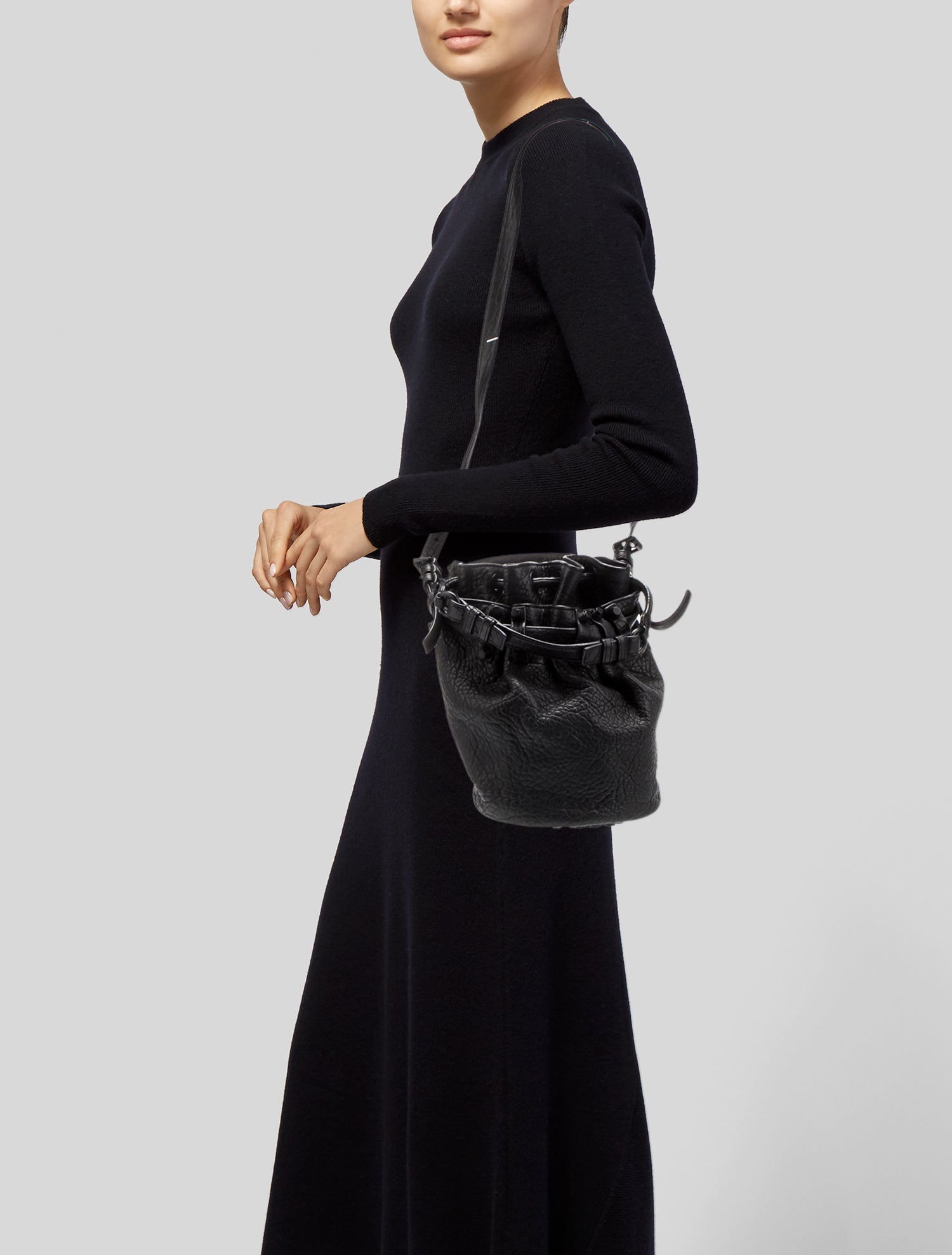 Alexander Wang Leather Bucket Bag