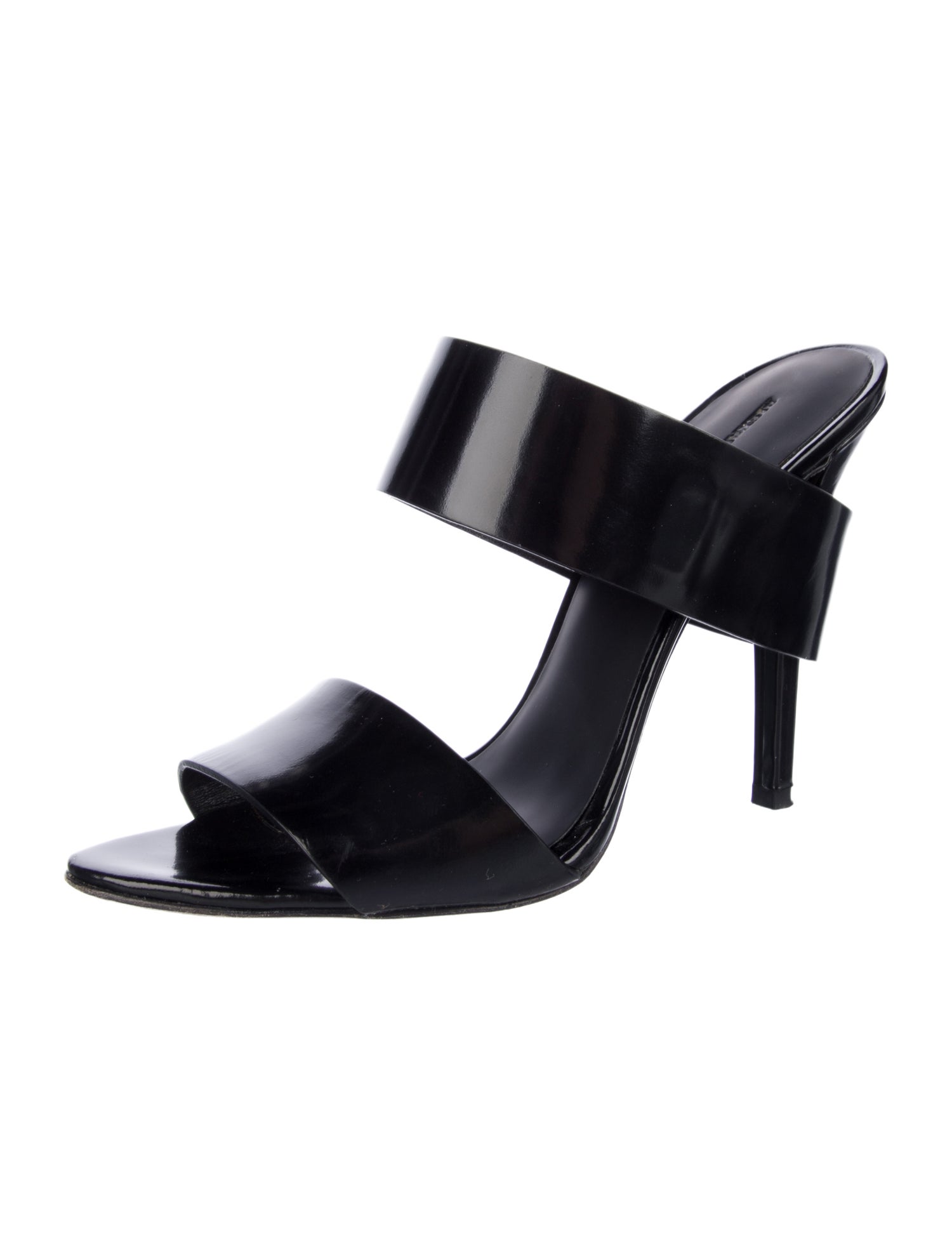 Alexander Wang Patent Leather Slides