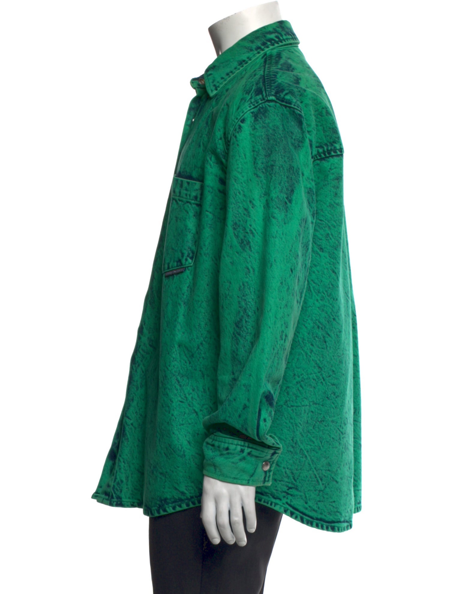 Alexander Wang Long Sleeve Denim Shirt