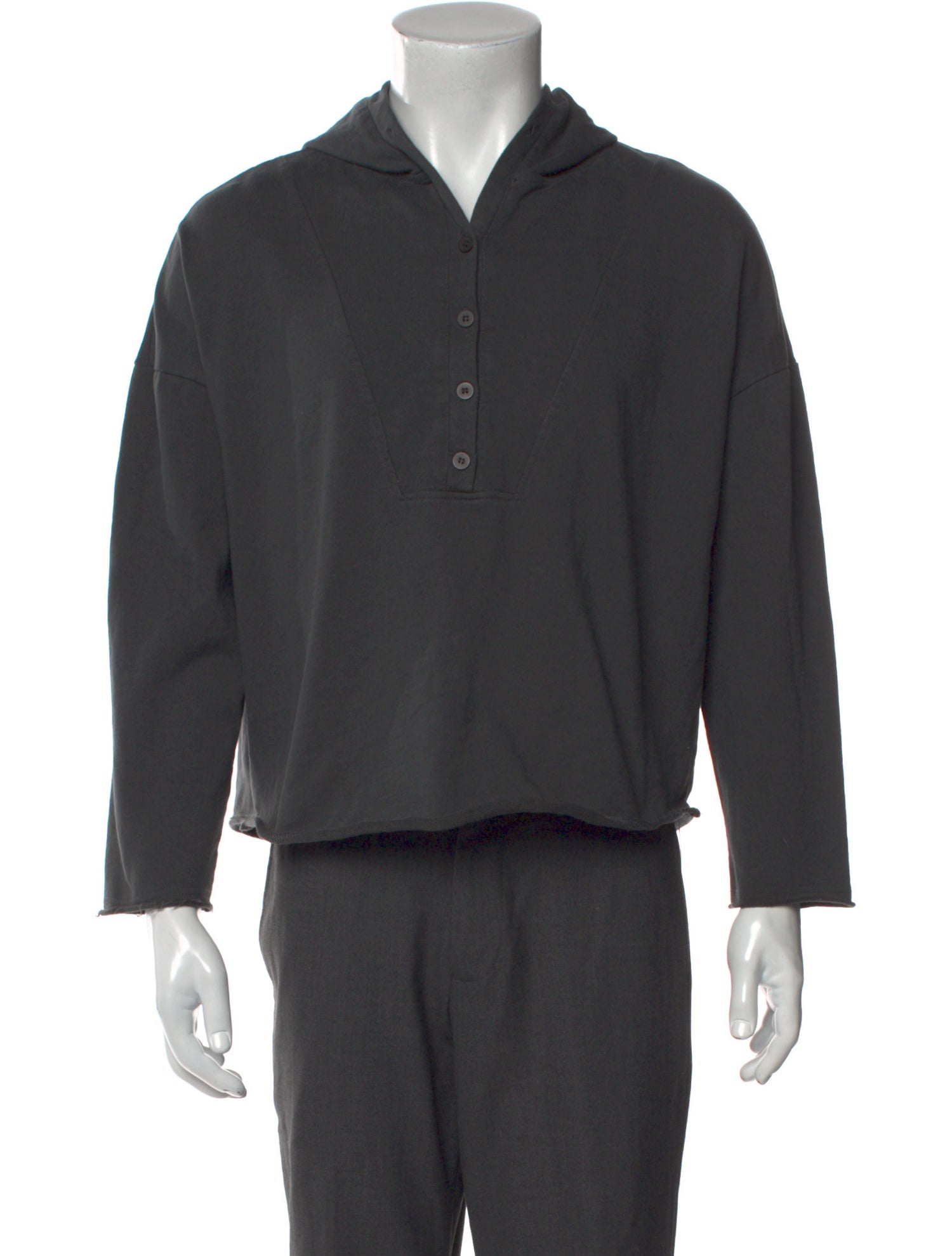 Alexander Wang V-Neck Long Sleeve Sweatshirt