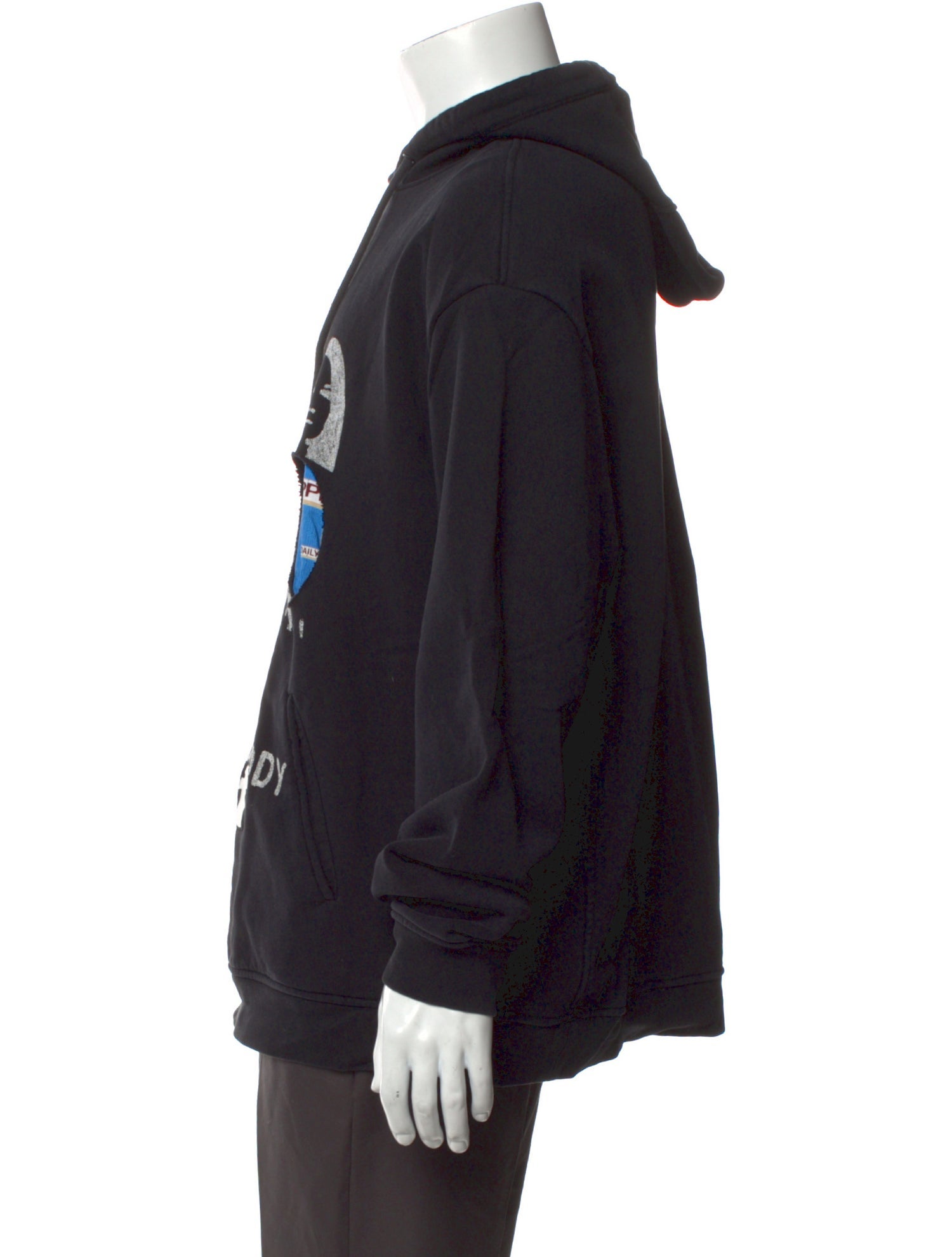 Alexander Wang Graphic Print Crew Neck Hoodie