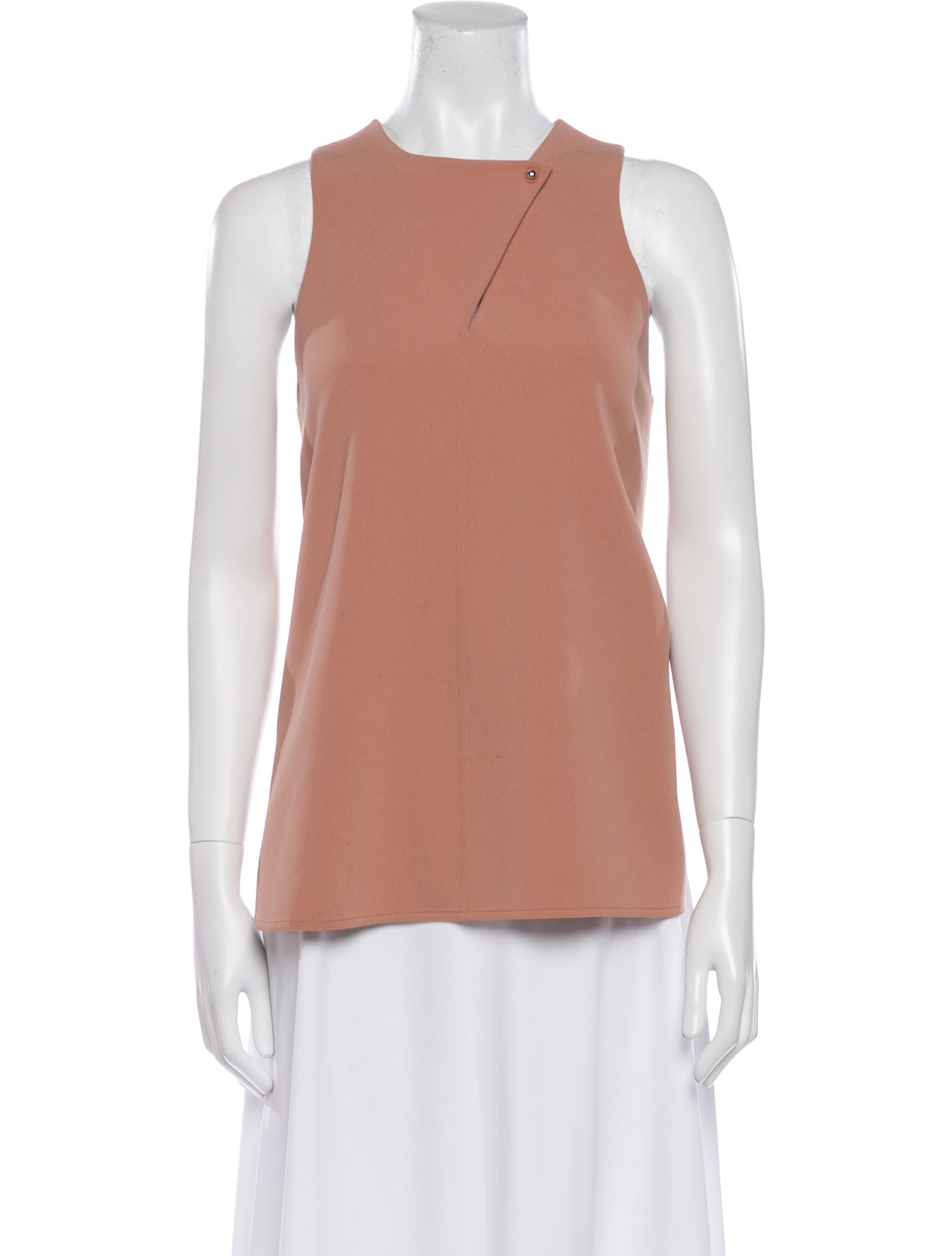 Alexander Wang Crew Neck Sleeveless Top