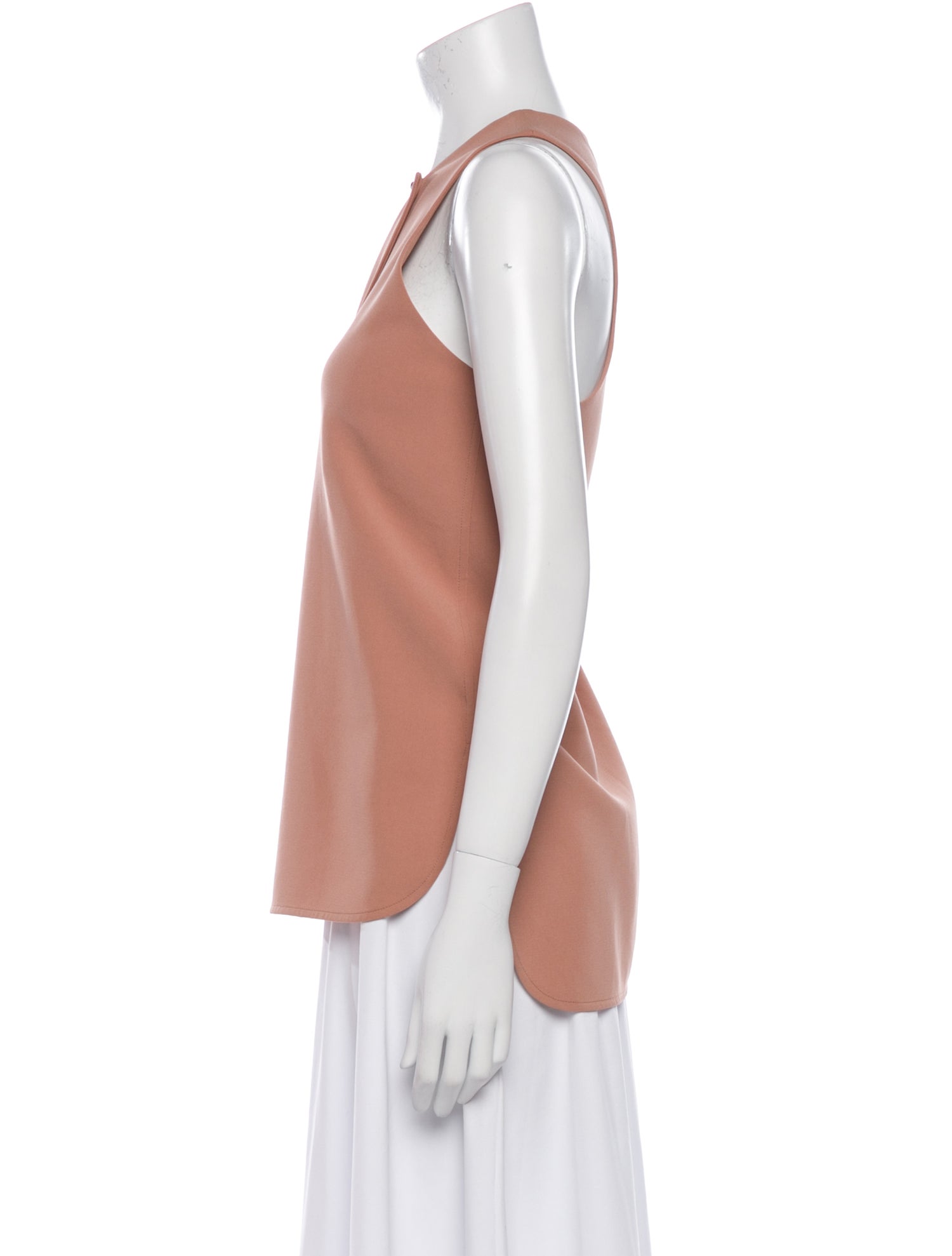 Alexander Wang Crew Neck Sleeveless Top