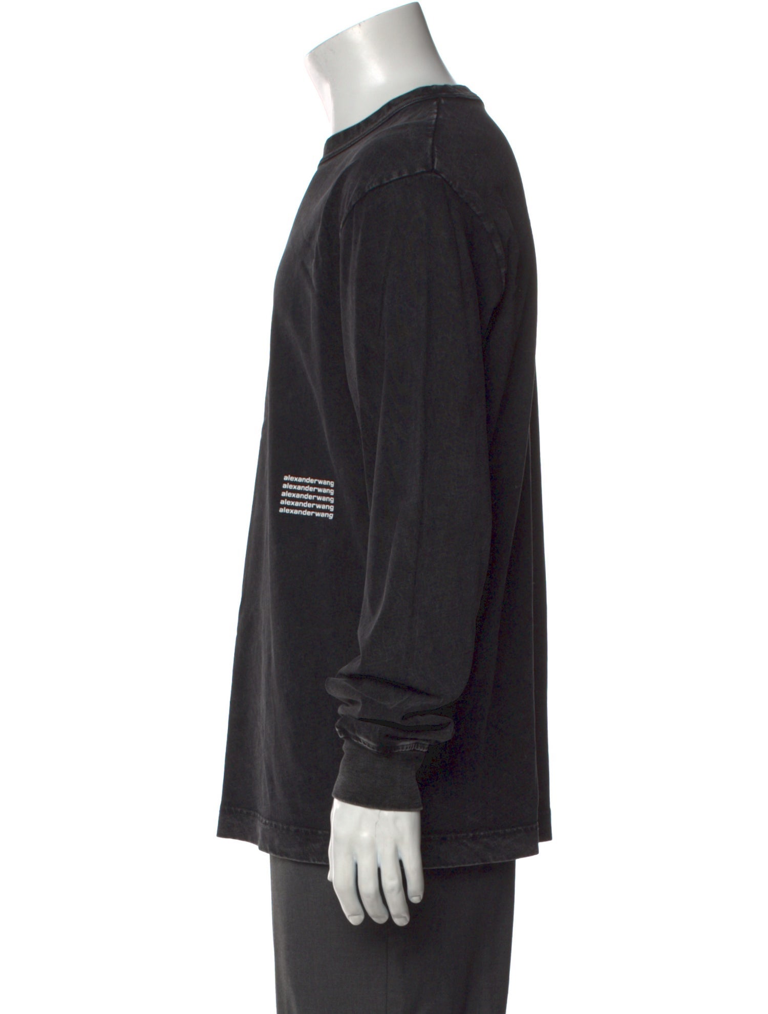 Alexander Wang Graphic Print Crew Neck T-Shirt