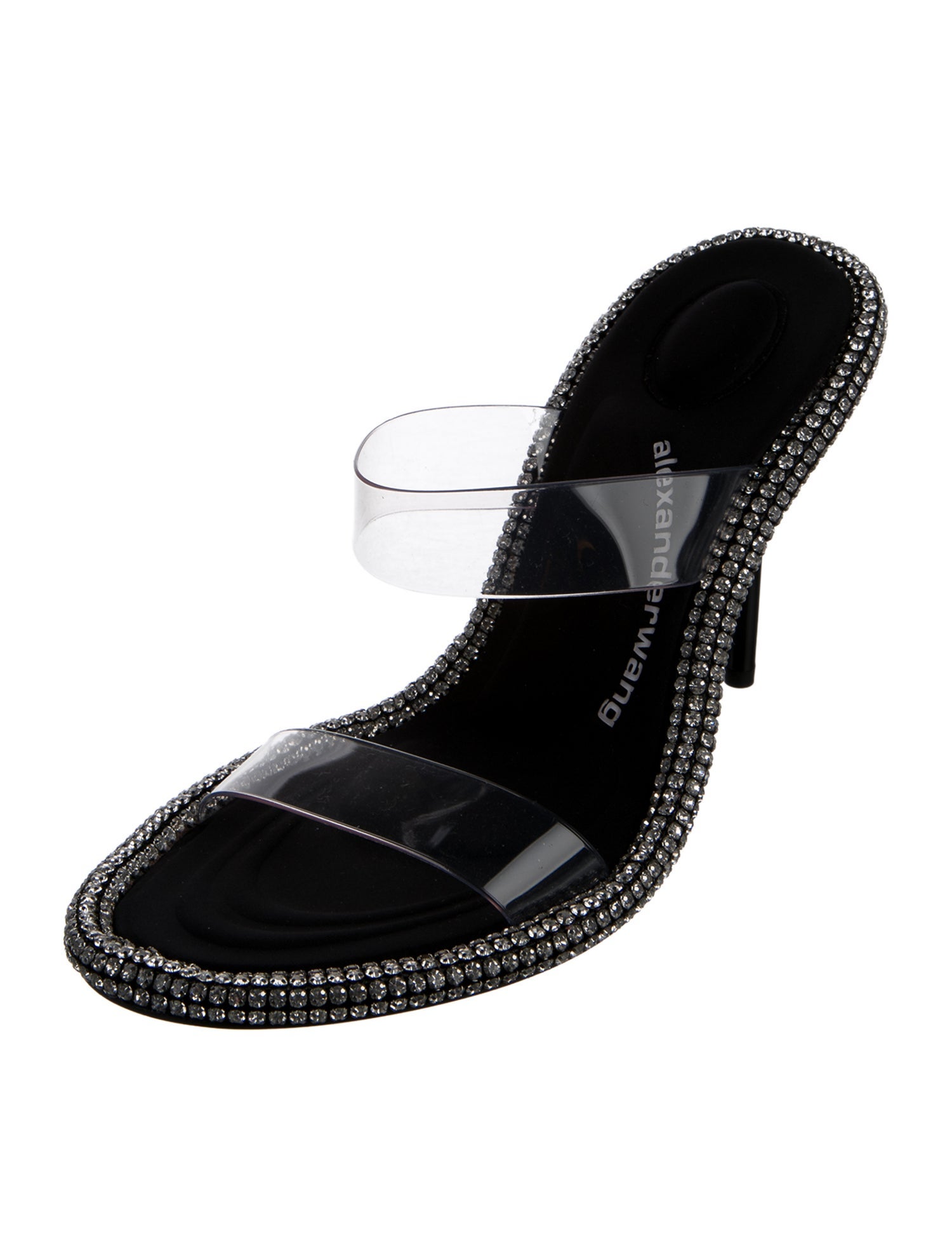 Alexander Wang Crystal Crystal Embellishments Slides