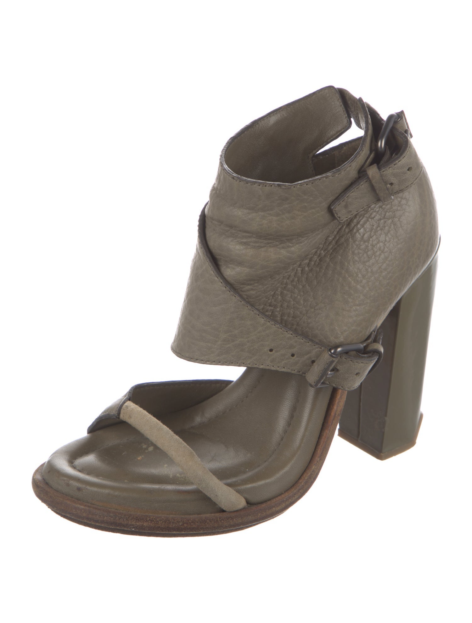 Alexander Wang Leather Slingback Sandals