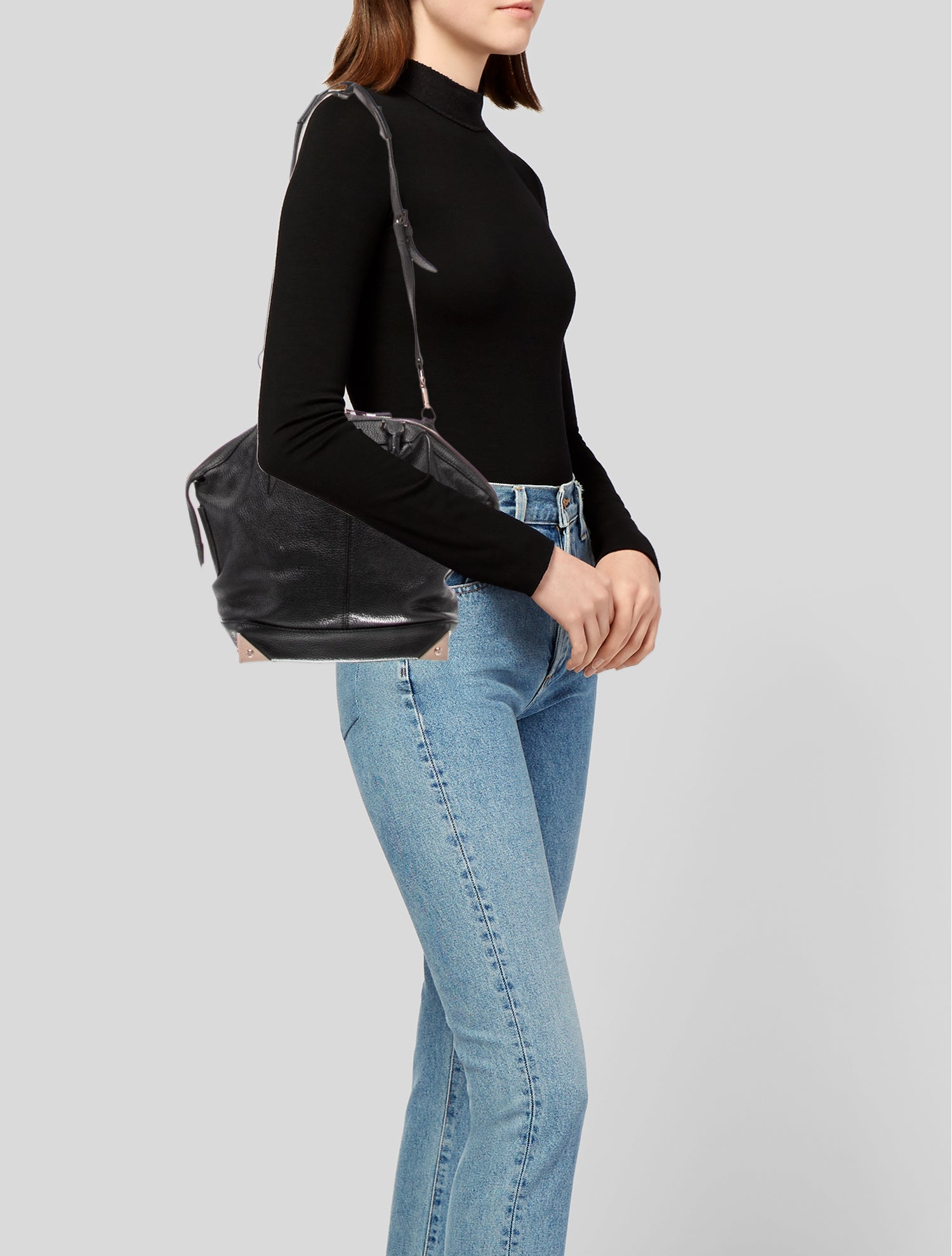 Alexander Wang Leather Top Handle Bag