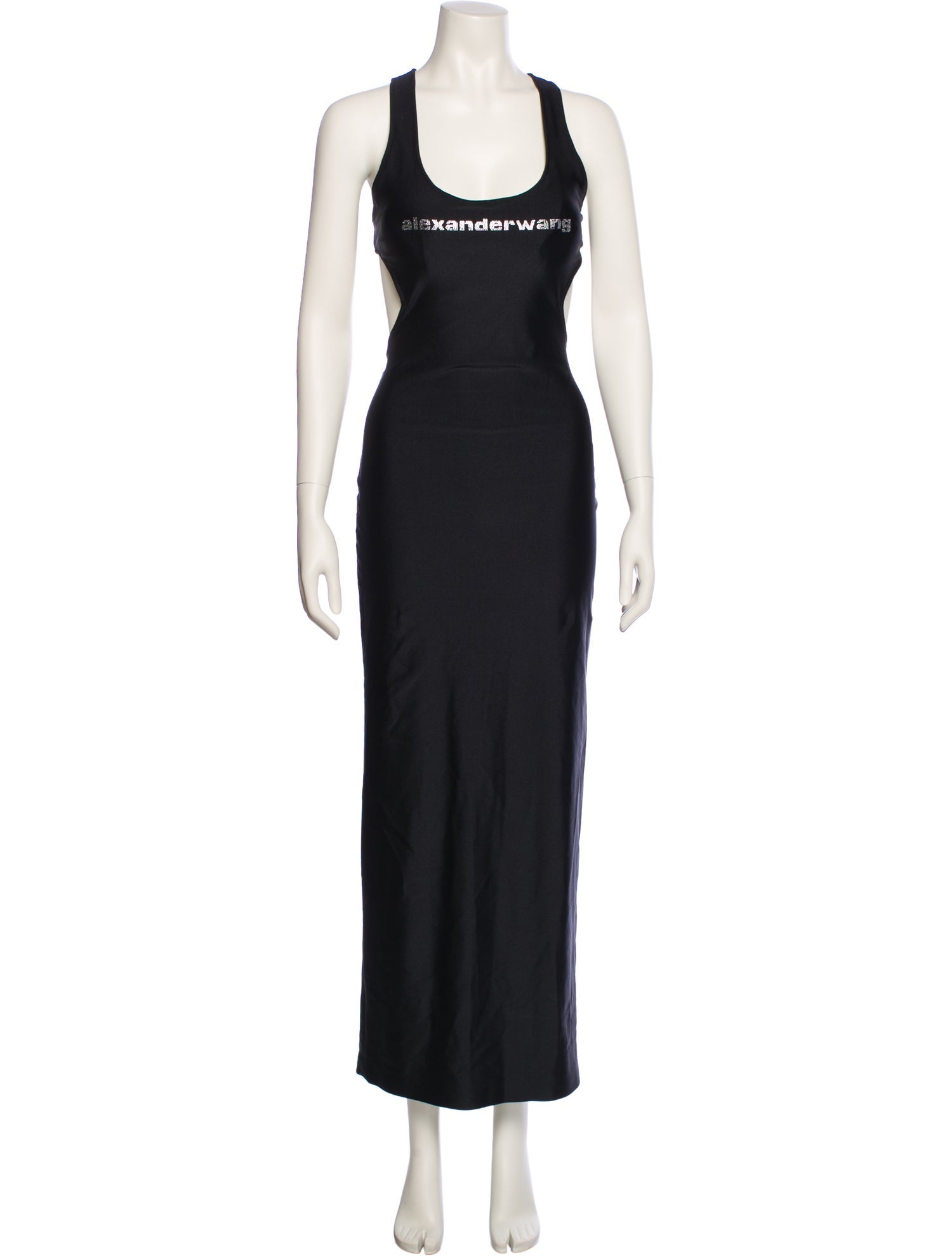 Alexander Wang Scoop Neck Long Dress