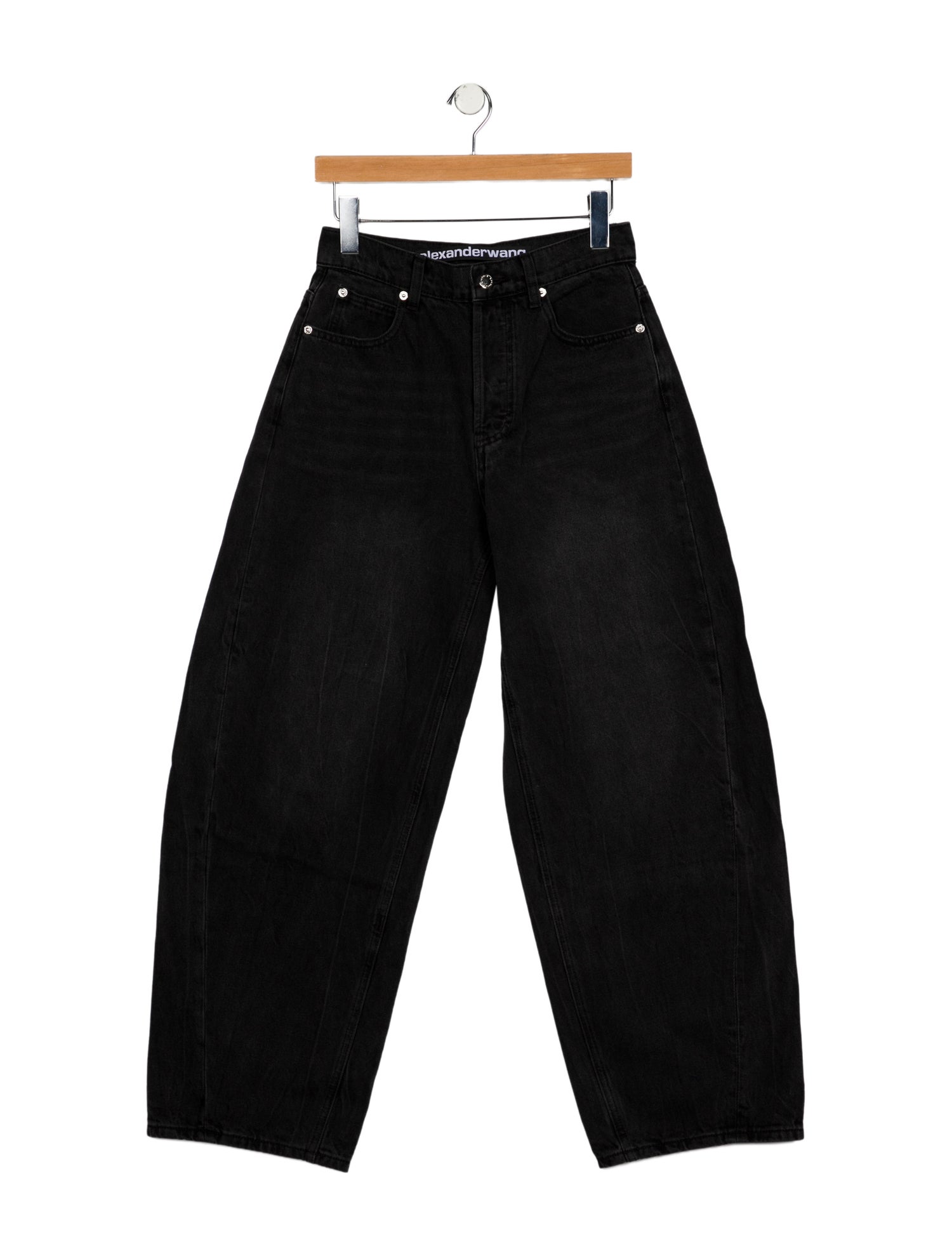 Alexander Wang High-Rise Wide Leg Jeans