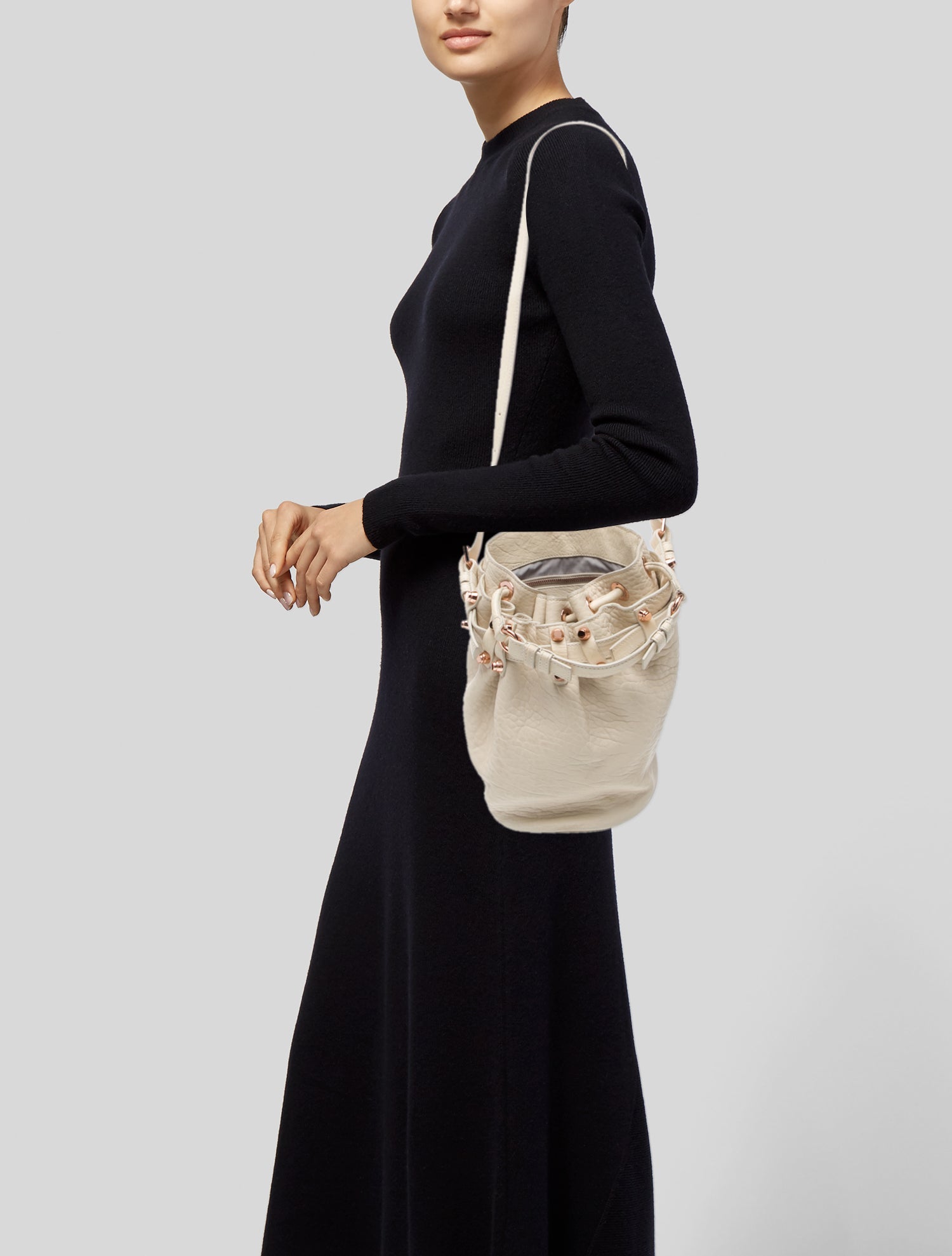 Alexander Wang Leather Bucket Bag