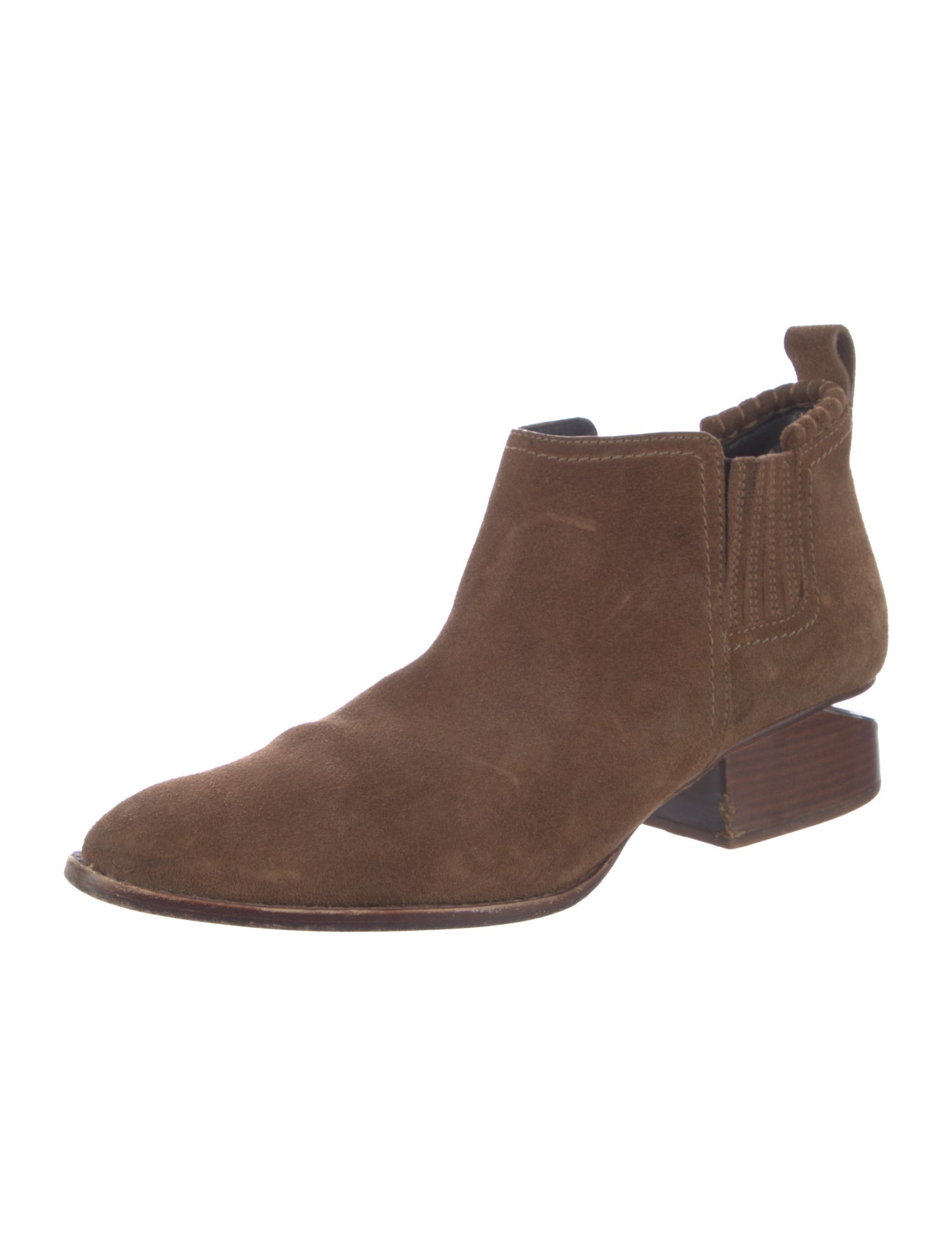 Alexander Wang Suede Chelsea Boots