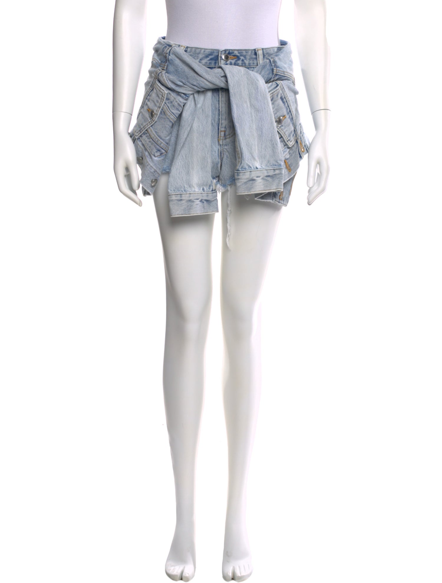 Alexander Wang Printed Mini Shorts