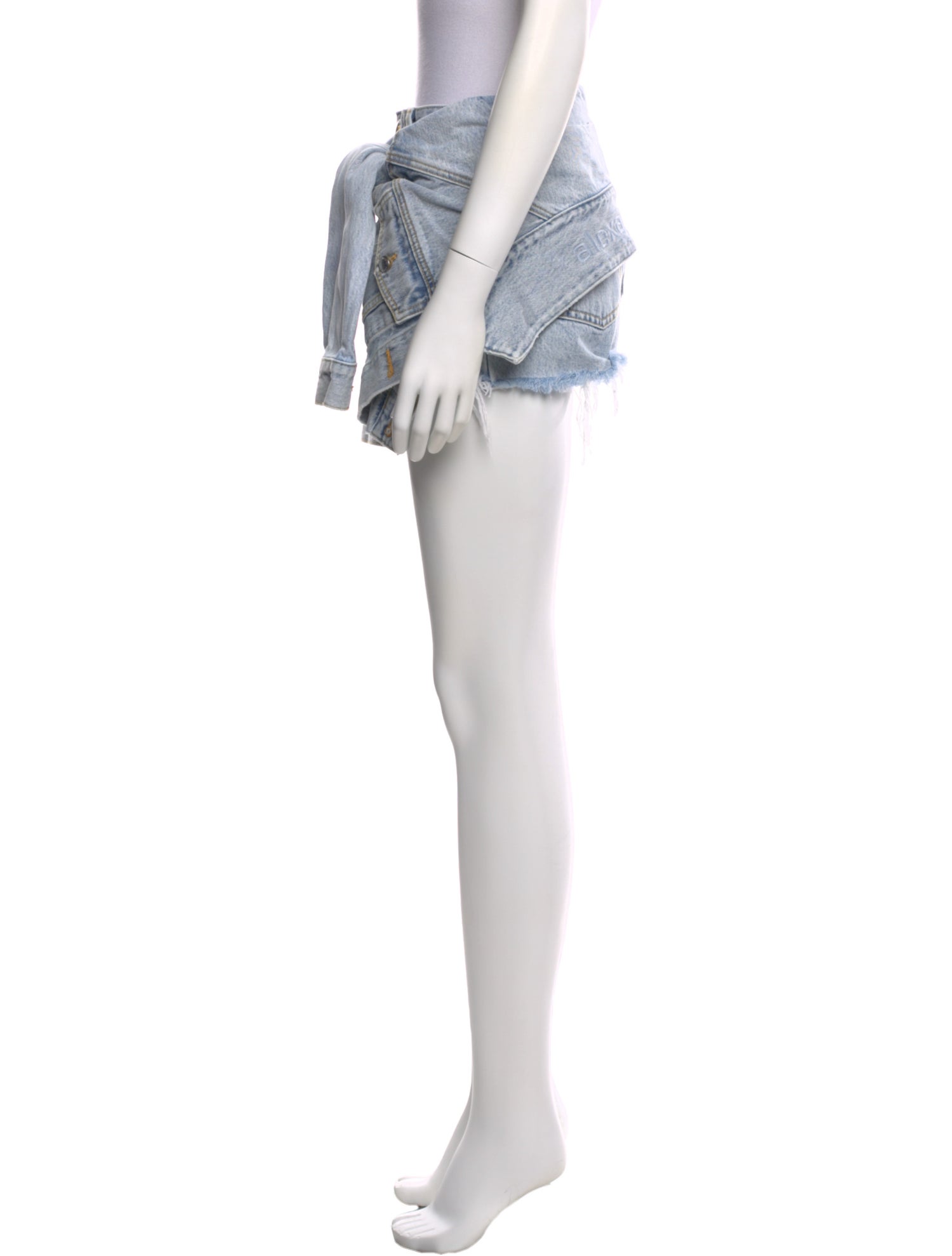 Alexander Wang Printed Mini Shorts