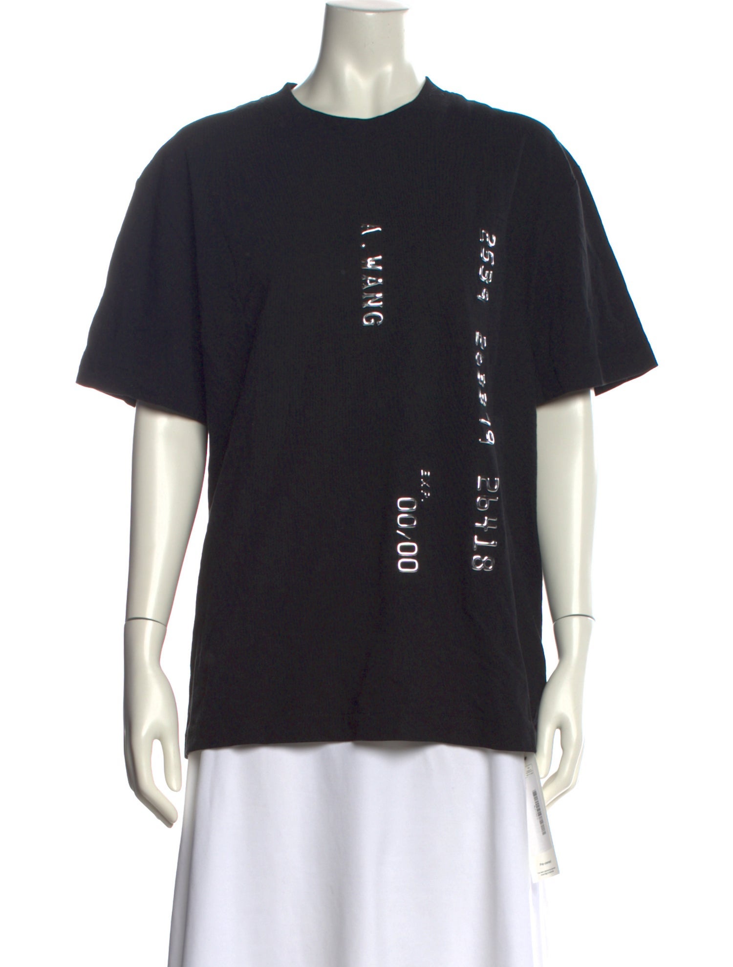 Alexander Wang Graphic Print Crew Neck T-Shirt w/ Tags