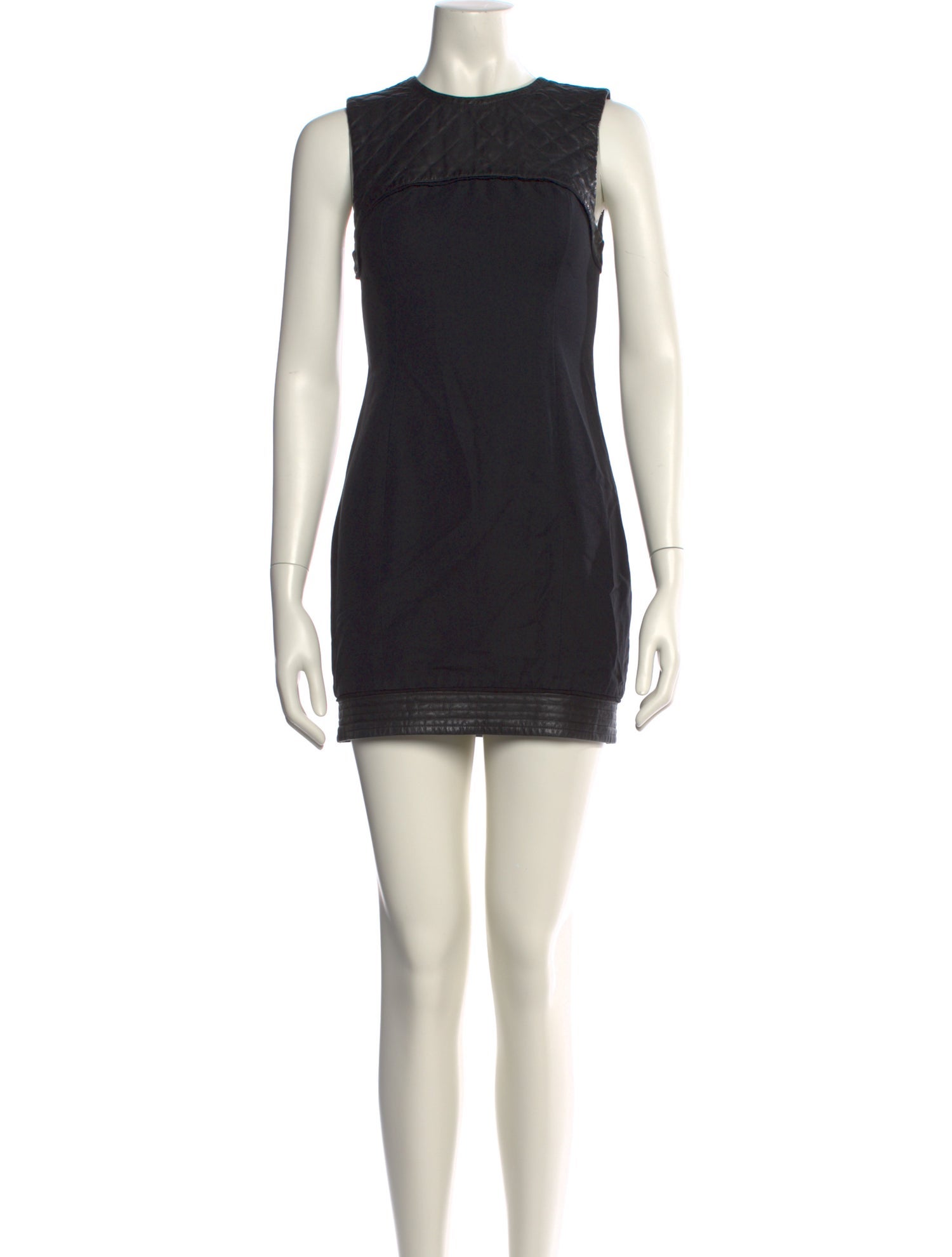 Alexander Wang Crew Neck Mini Dress