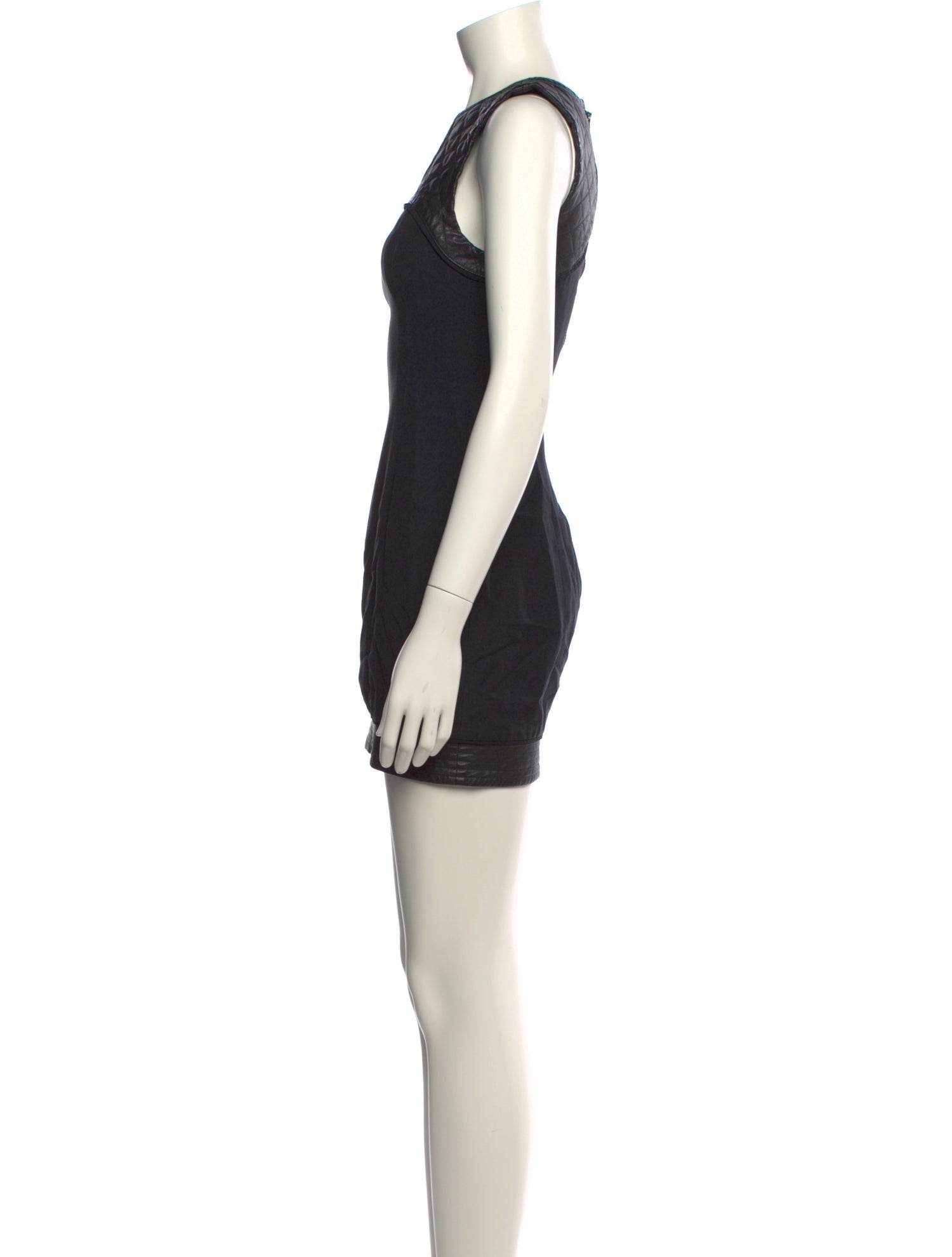 Alexander Wang Crew Neck Mini Dress