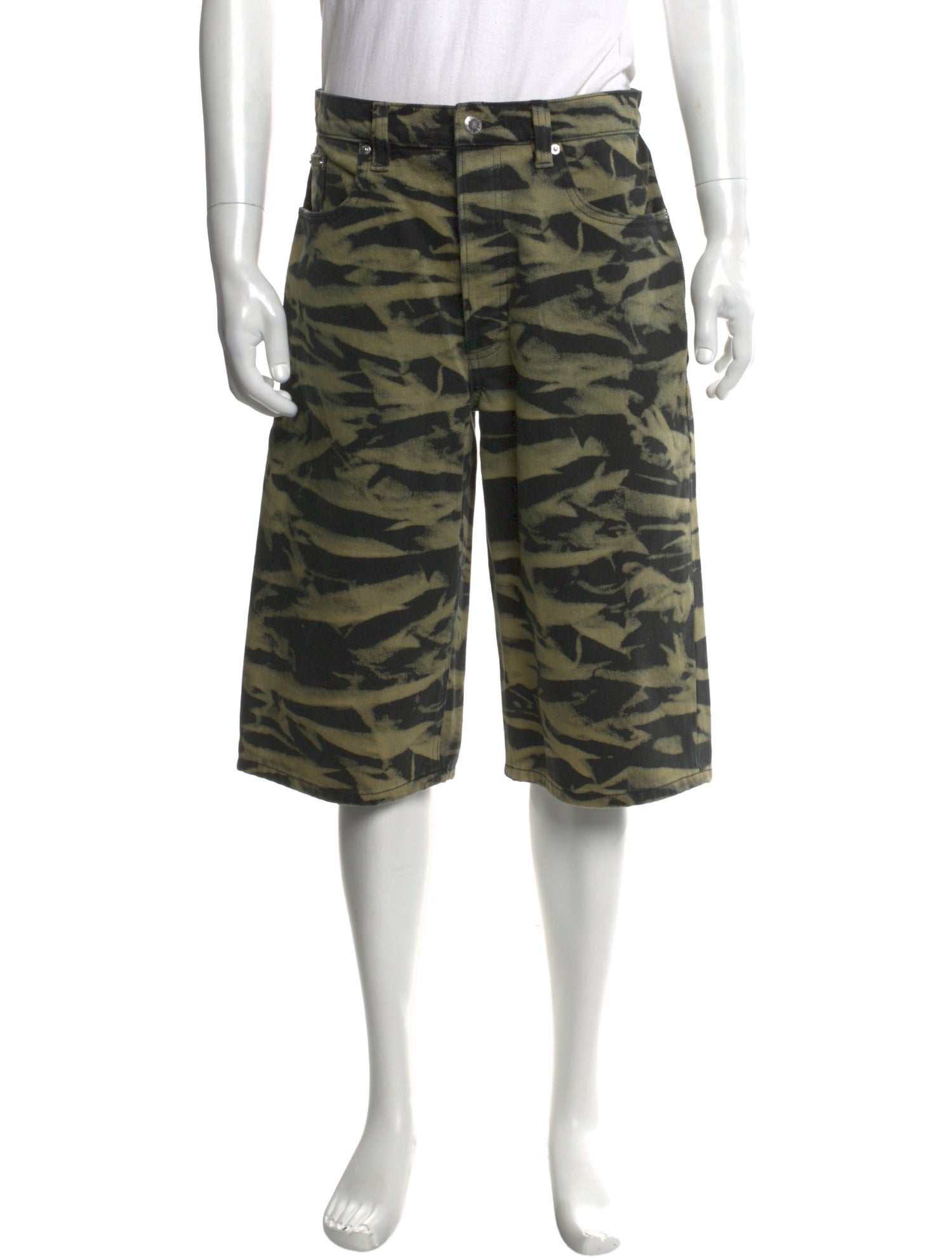 Alexander Wang Printed Cargo Shorts