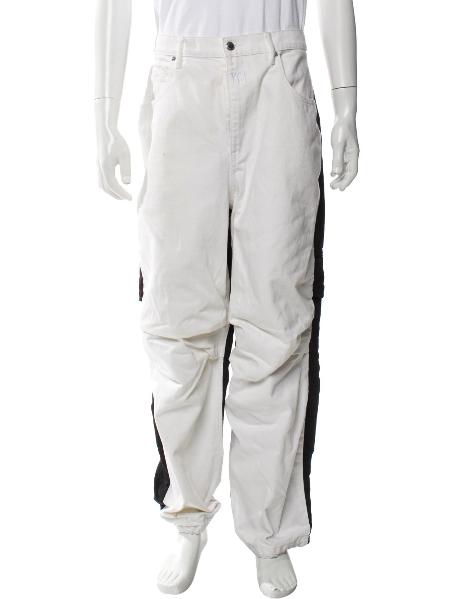 Alexander Wang Colorblock Pattern Joggers