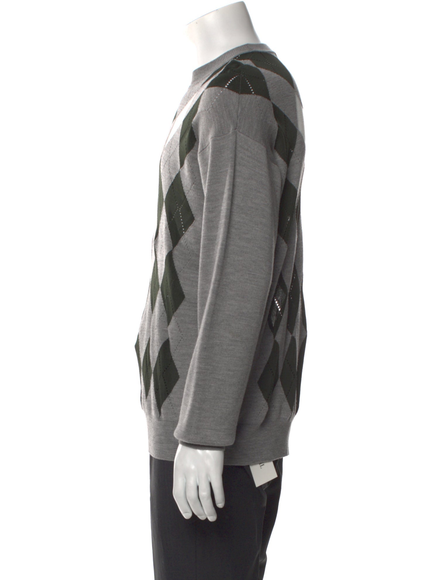 Alexander Wang Merino Wool Printed Pullover