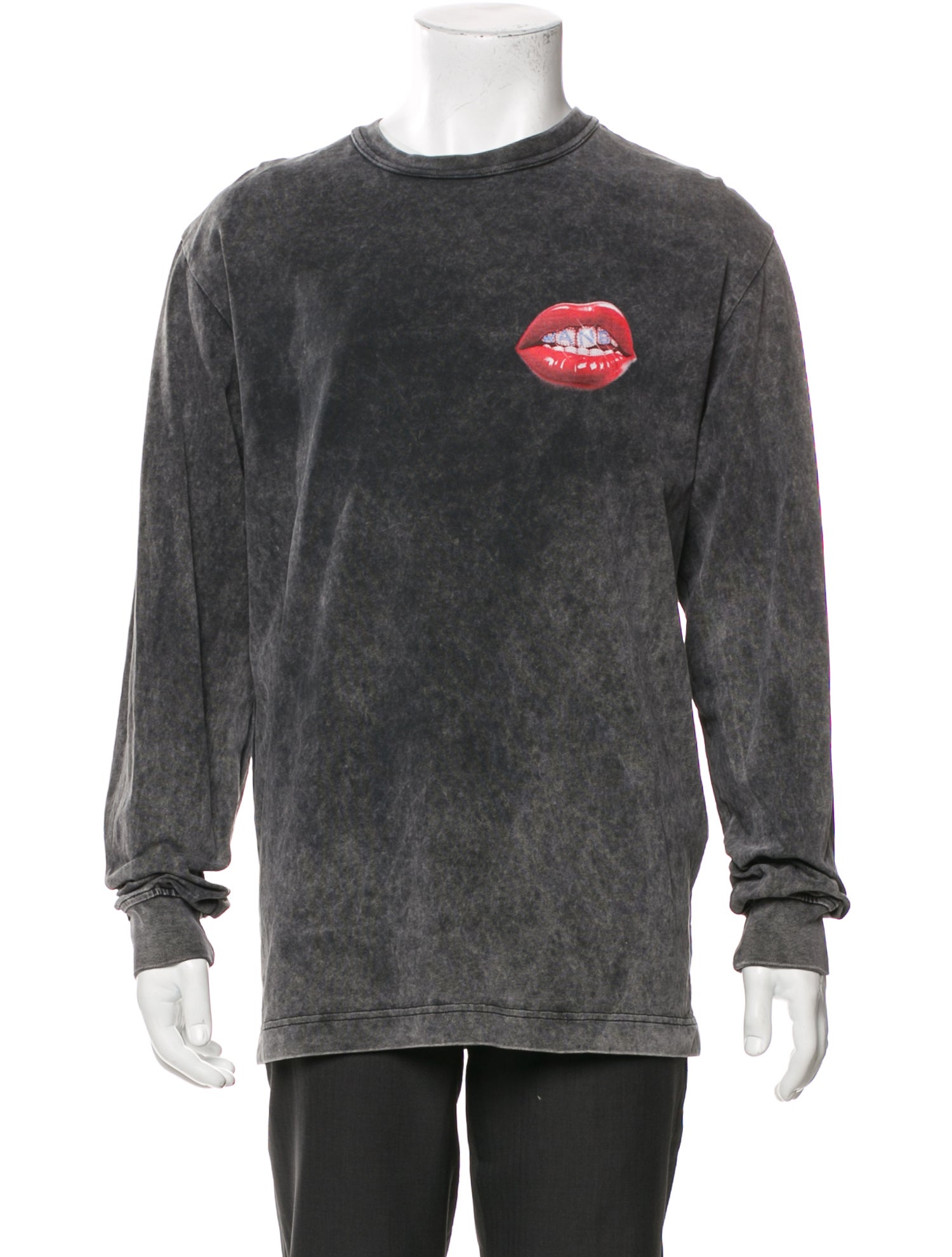 Alexander Wang Lightning Collage Sweatshirt w/ Tags - Black