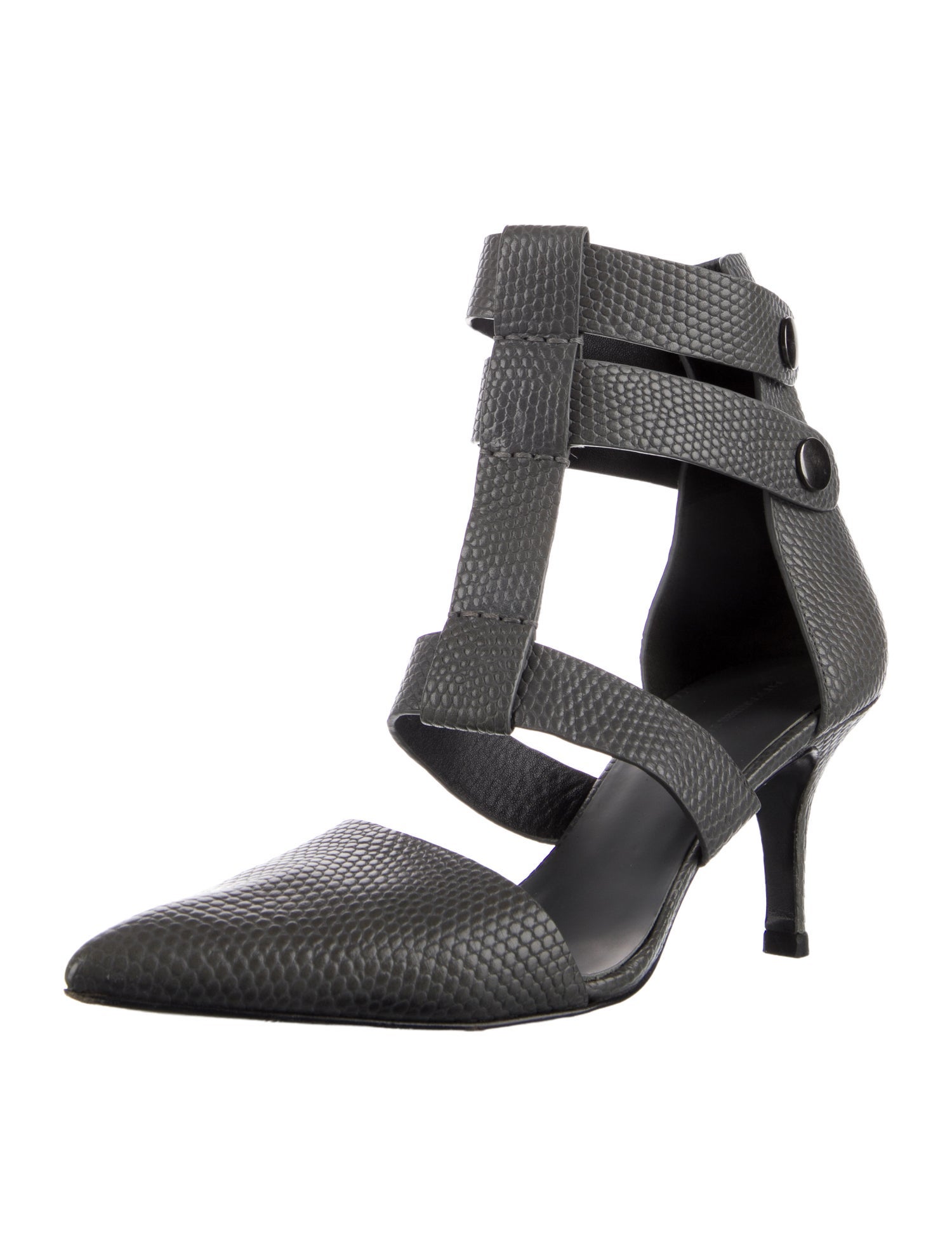 Alexander Wang Leather D'Orsay Pumps