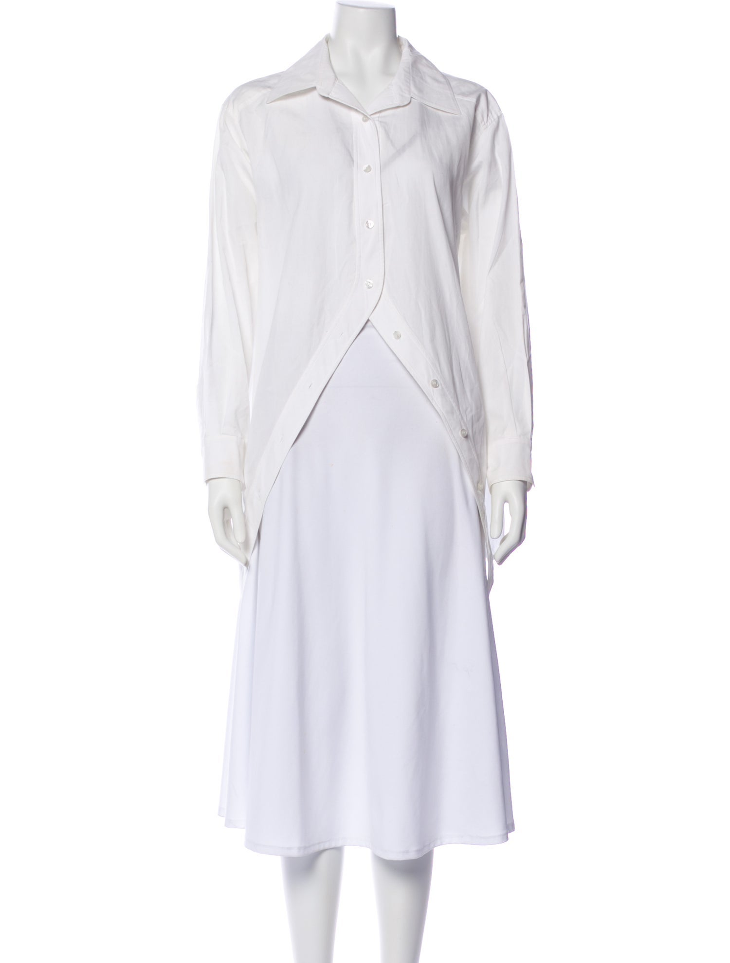 Alexander Wang Long Sleeve Button-Up Top