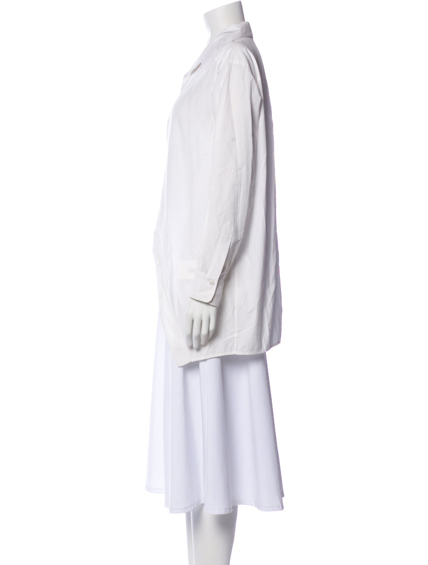 Alexander Wang Long Sleeve Button-Up Top