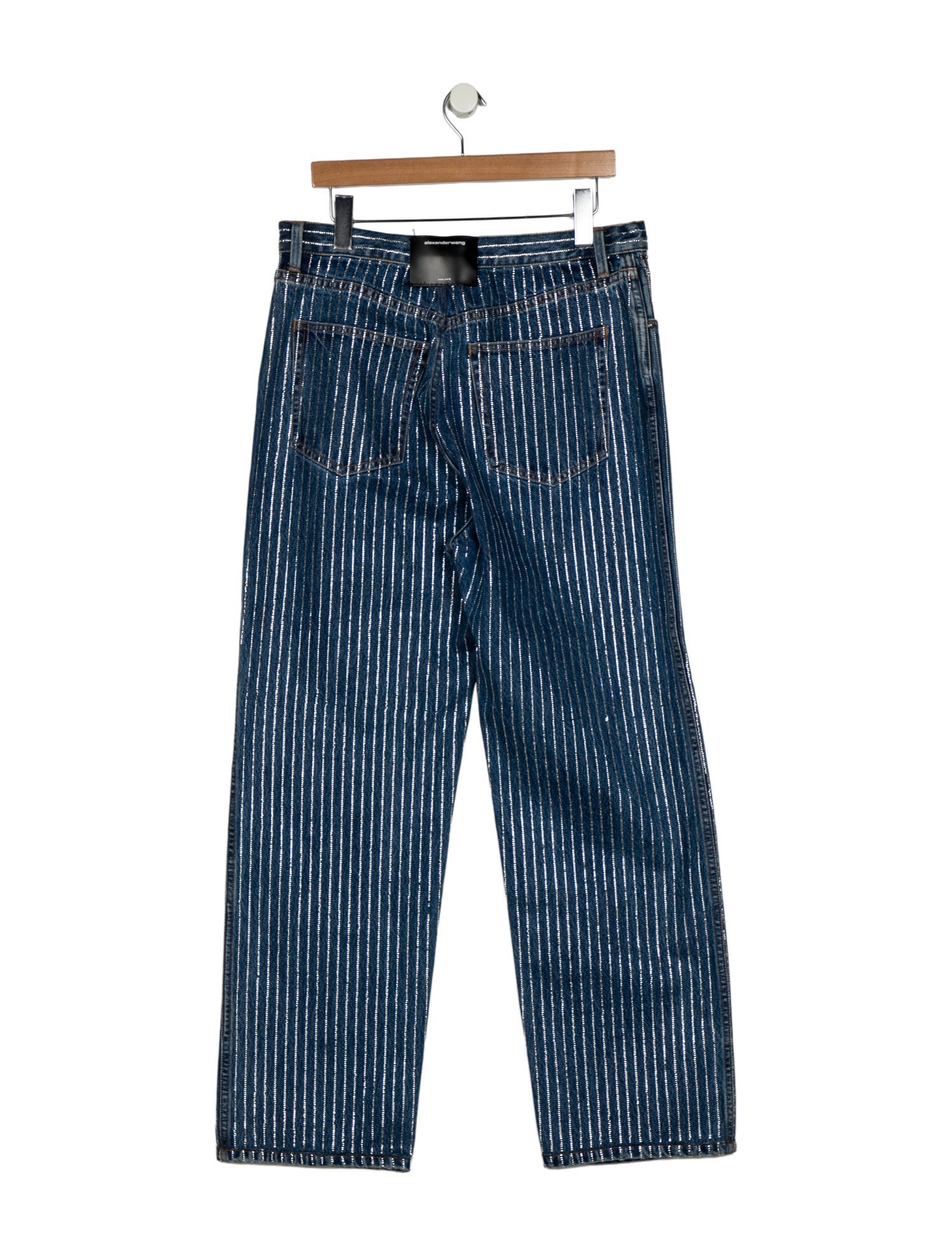Alexander Wang High-Rise Wide Leg Jeans