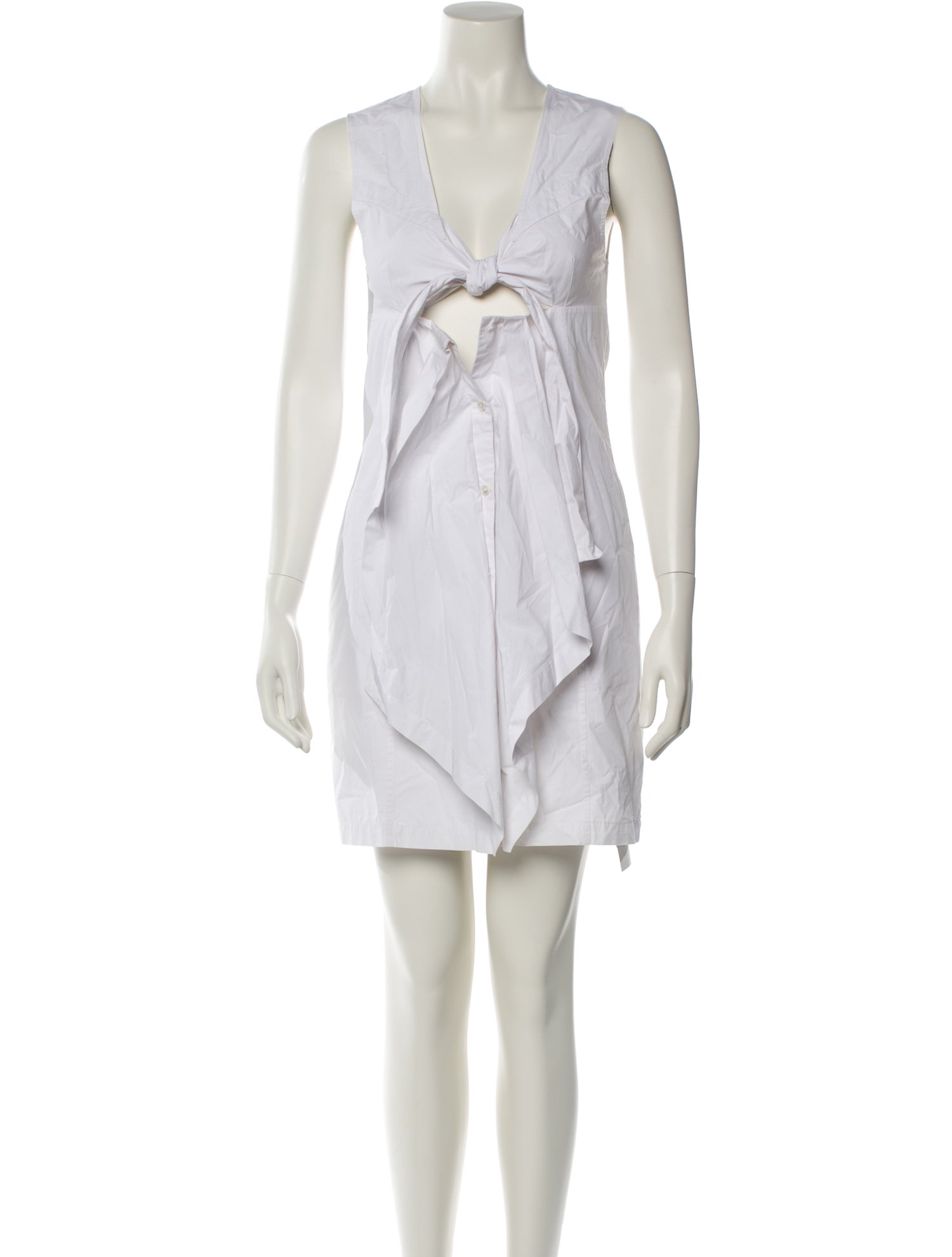 Alexander Wang V-Neck Mini Dress