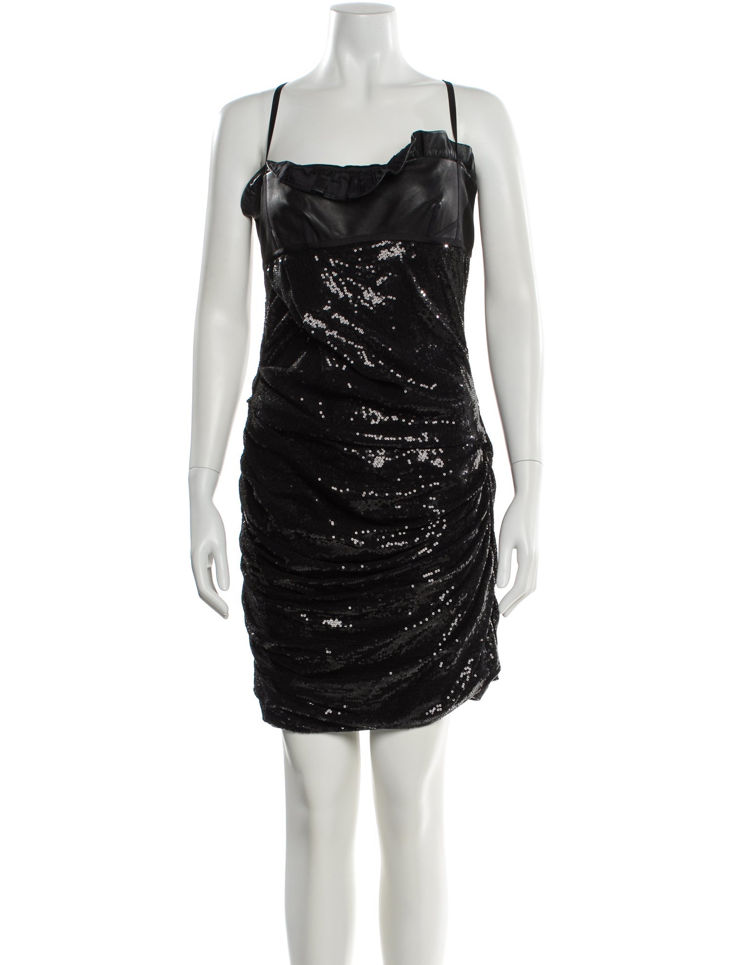 Alexander Wang Square Neckline Mini Dress