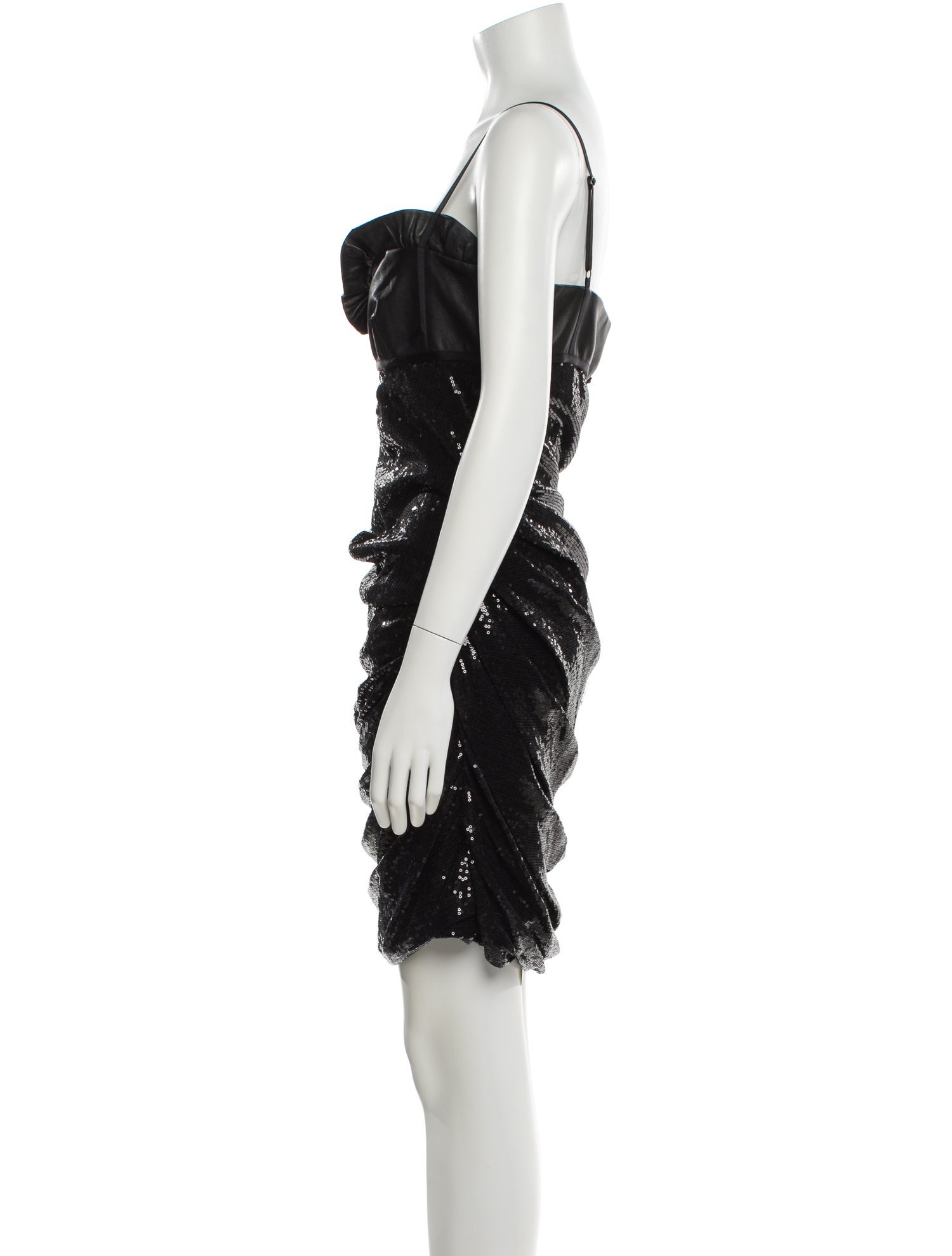 Alexander Wang Square Neckline Mini Dress