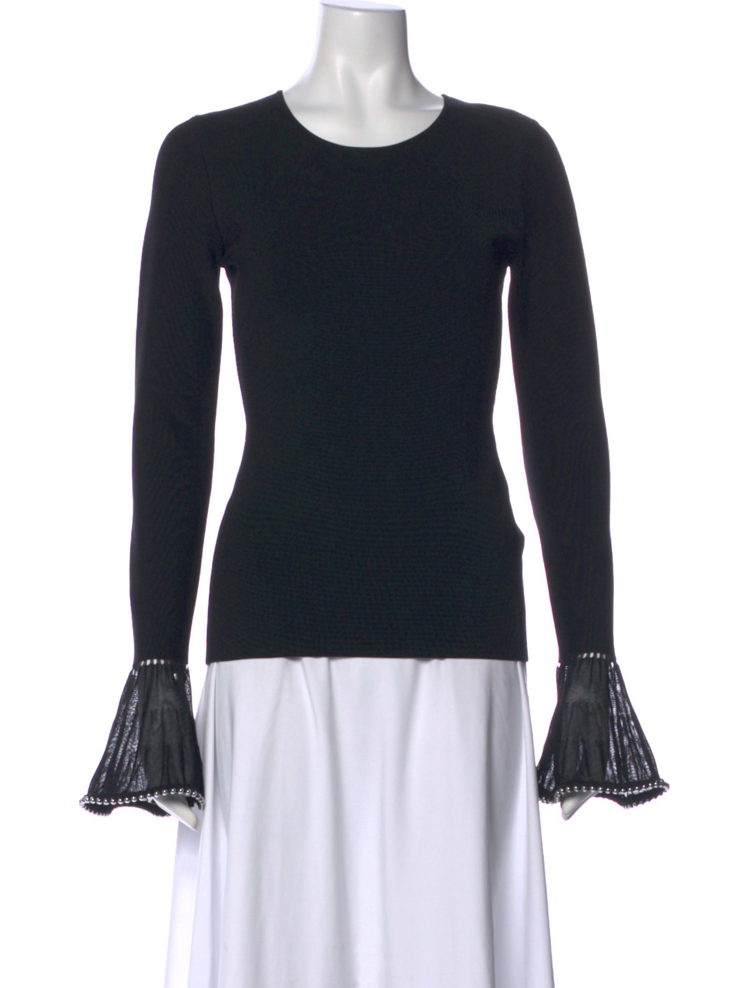 Alexander Wang Nylon Crew Neck Top