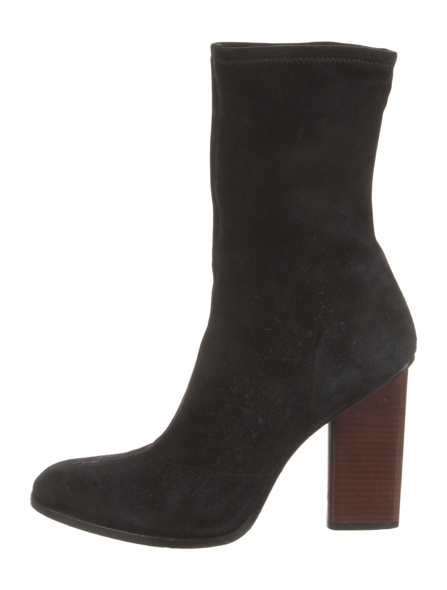 Alexander Wang Suede Sock Boots