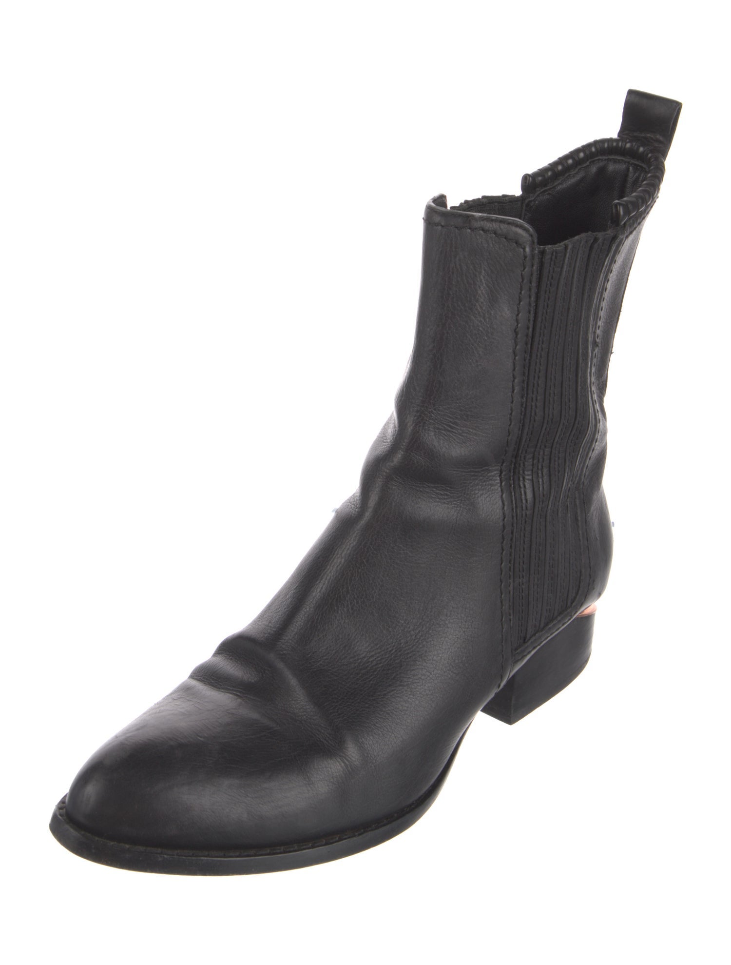 Alexander Wang Leather Chelsea Boots