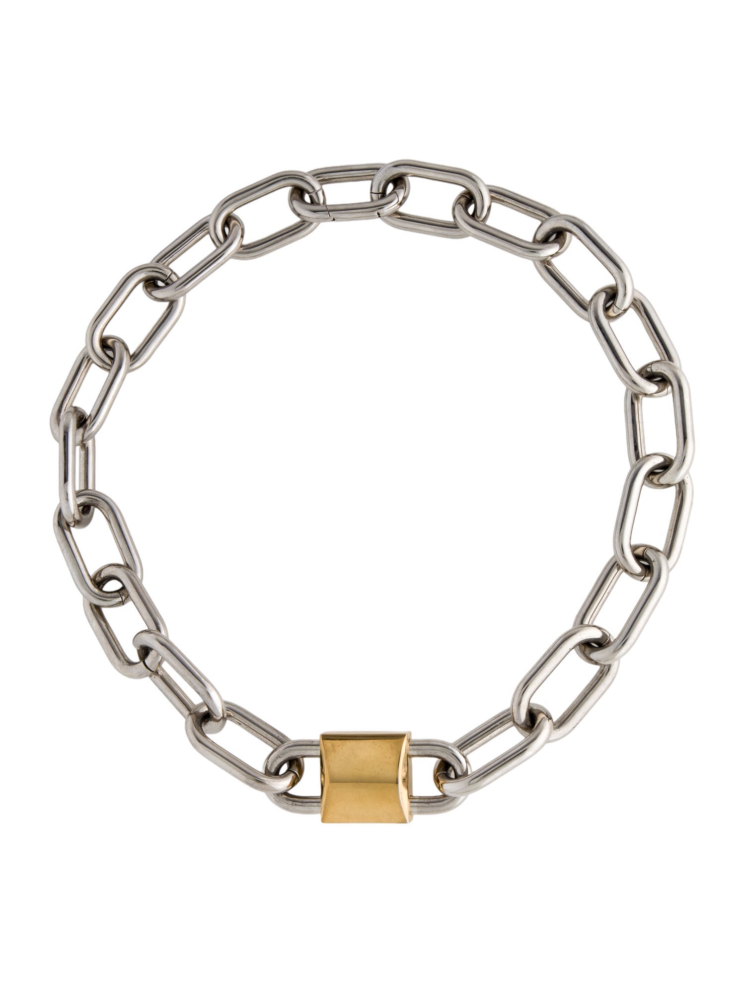 Alexander Wang Double Lock Necklace