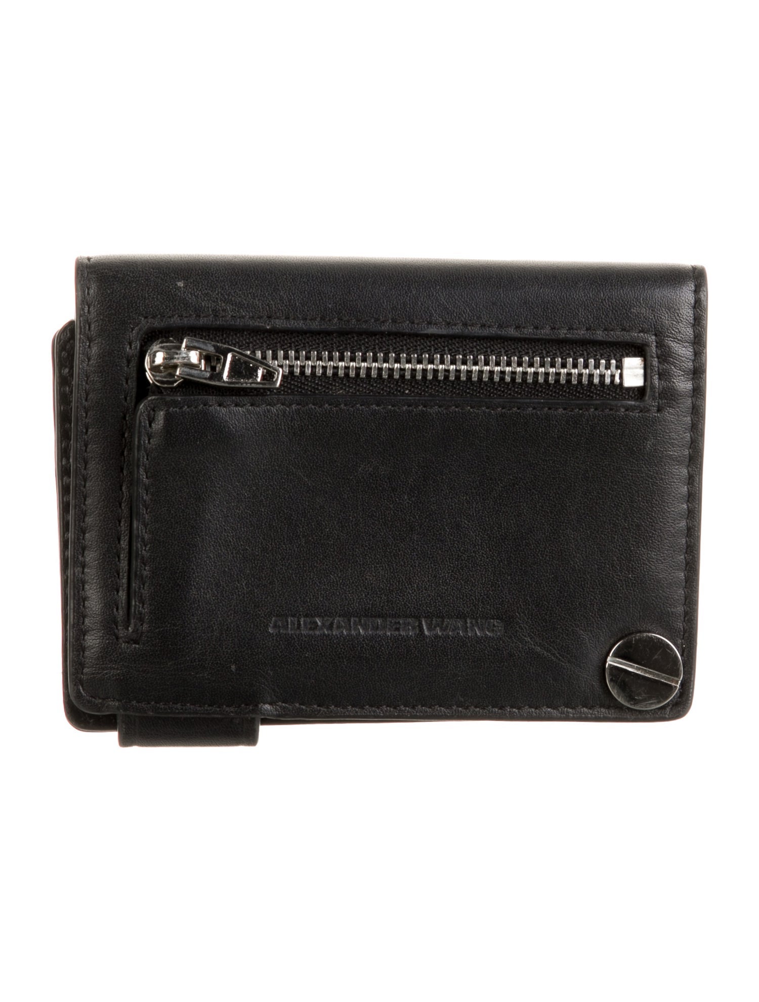 Alexander Wang Leather Compact Wallet