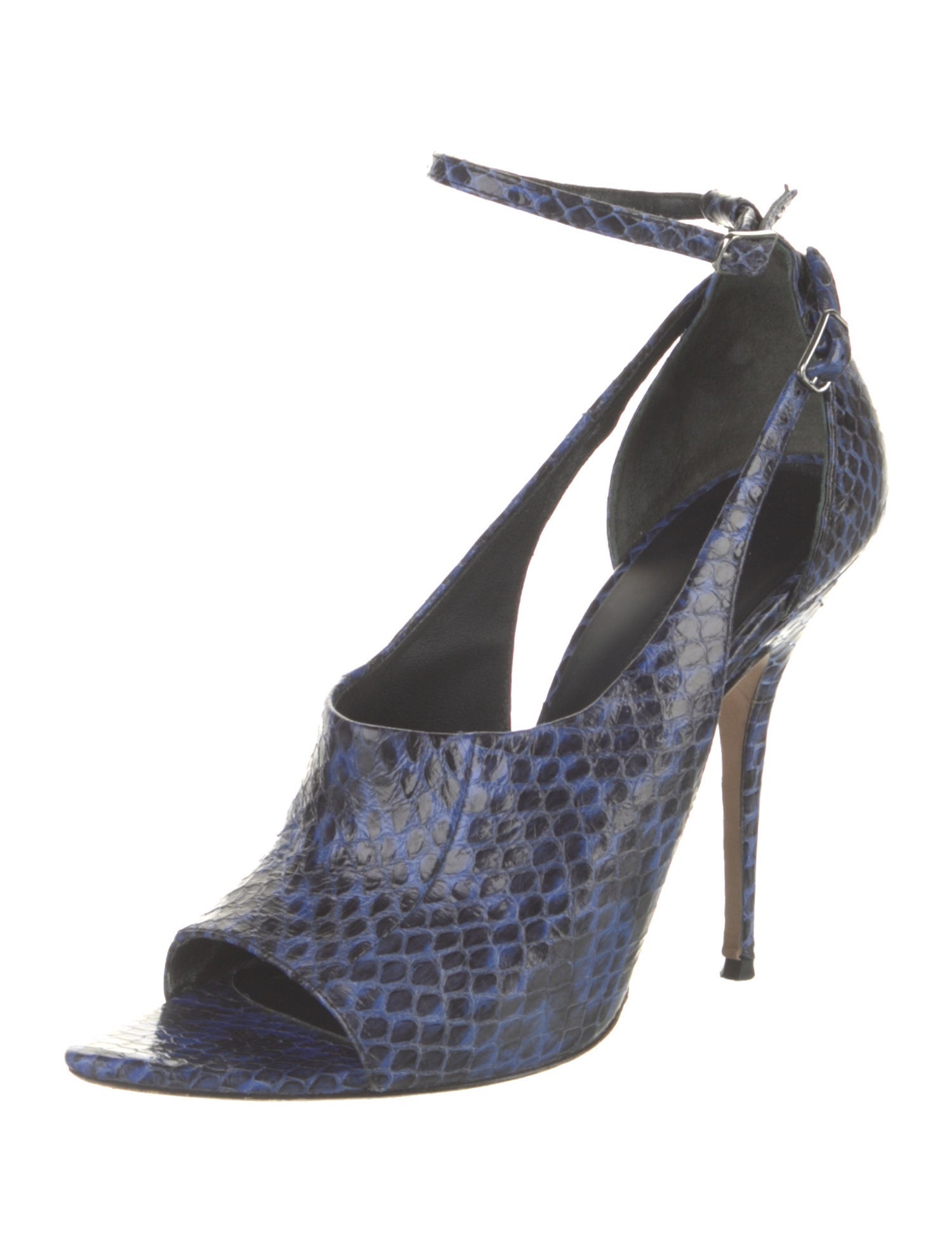 Alexander Wang Snakeskin Animal Print Sandals