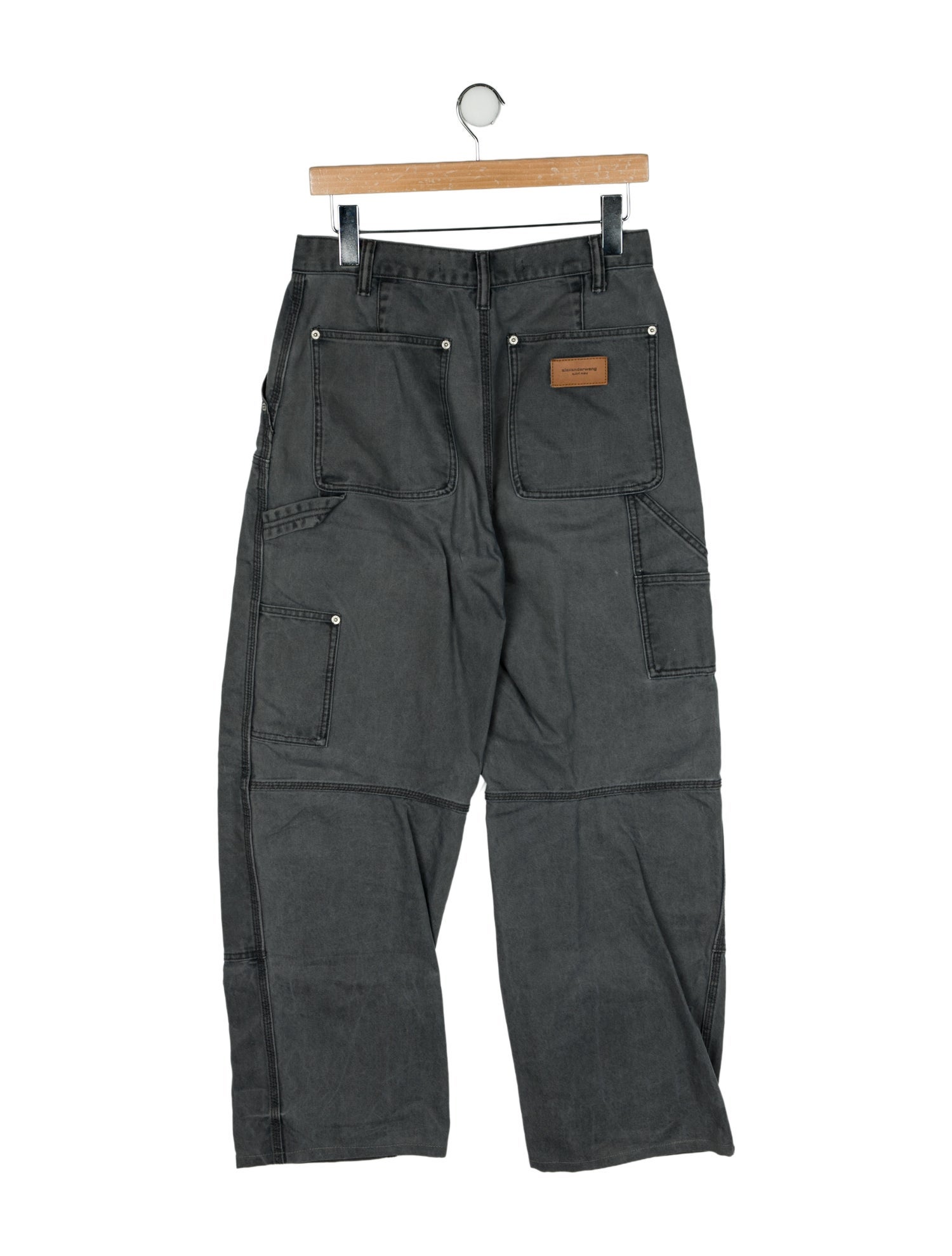 Alexander Wang High-Rise Wide Leg Jeans