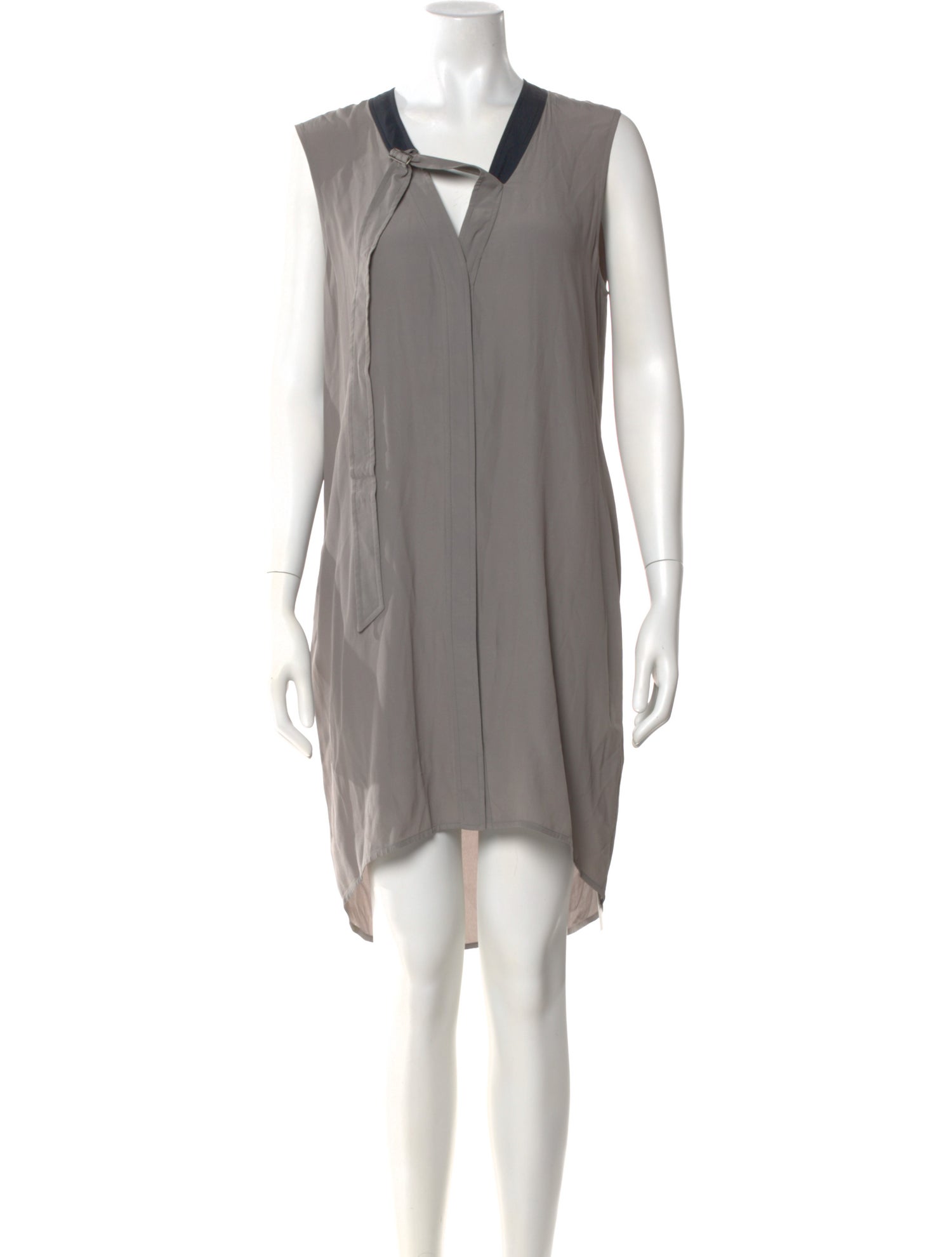 Alexander Wang Square Neckline Knee-Length Dress