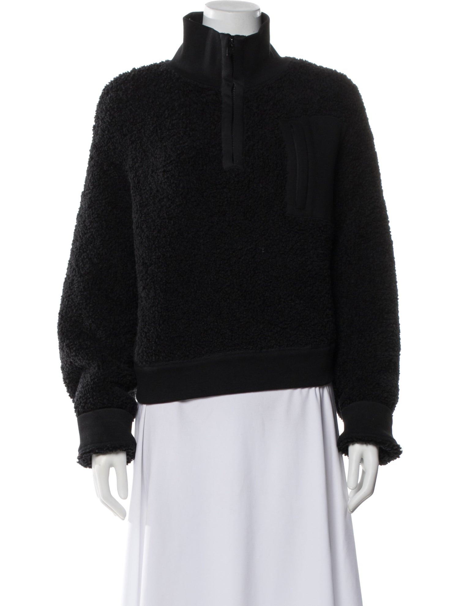 Alexander Wang Wool Faux Fur Jacket