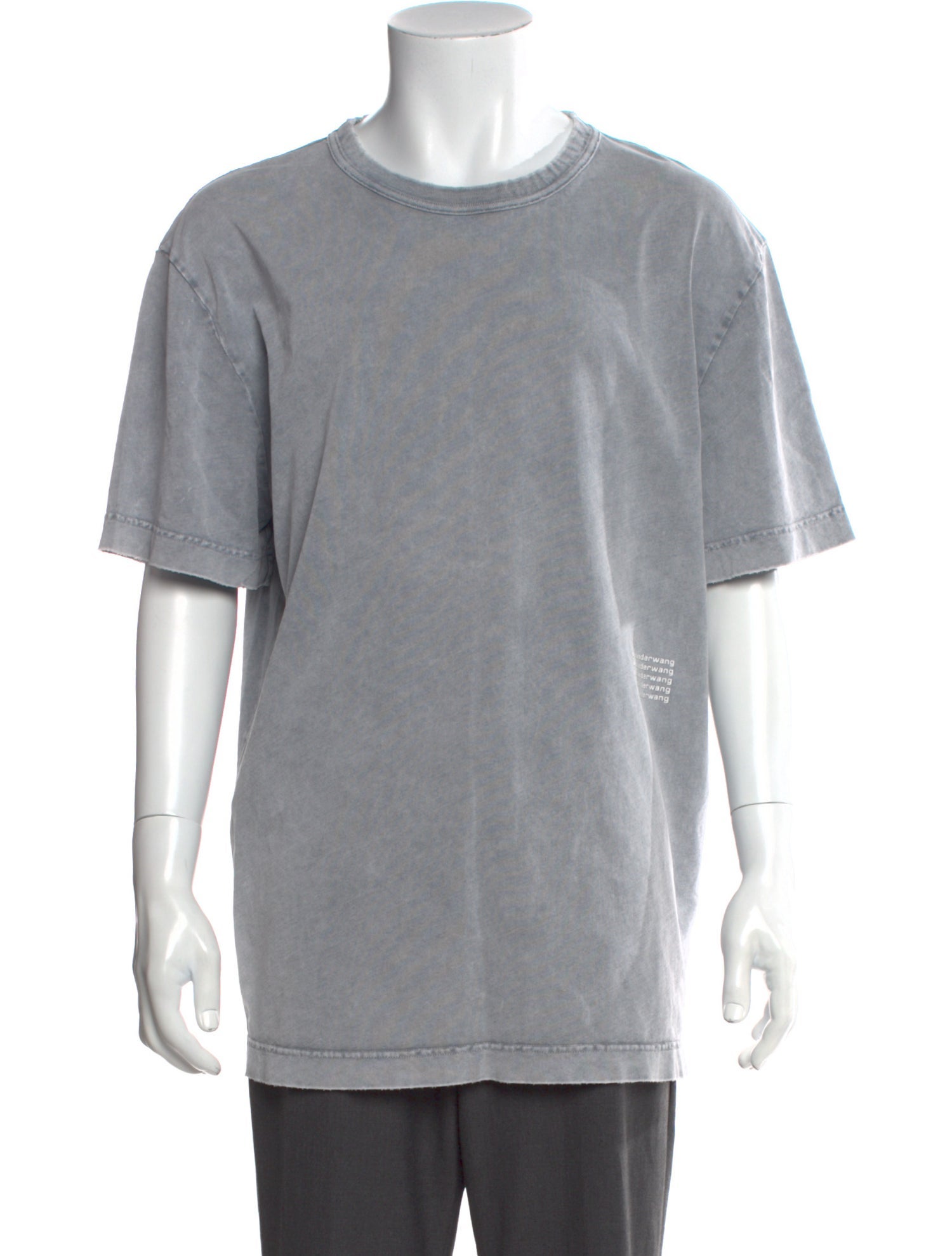 Alexander Wang Crew Neck Short Sleeve T-Shirt