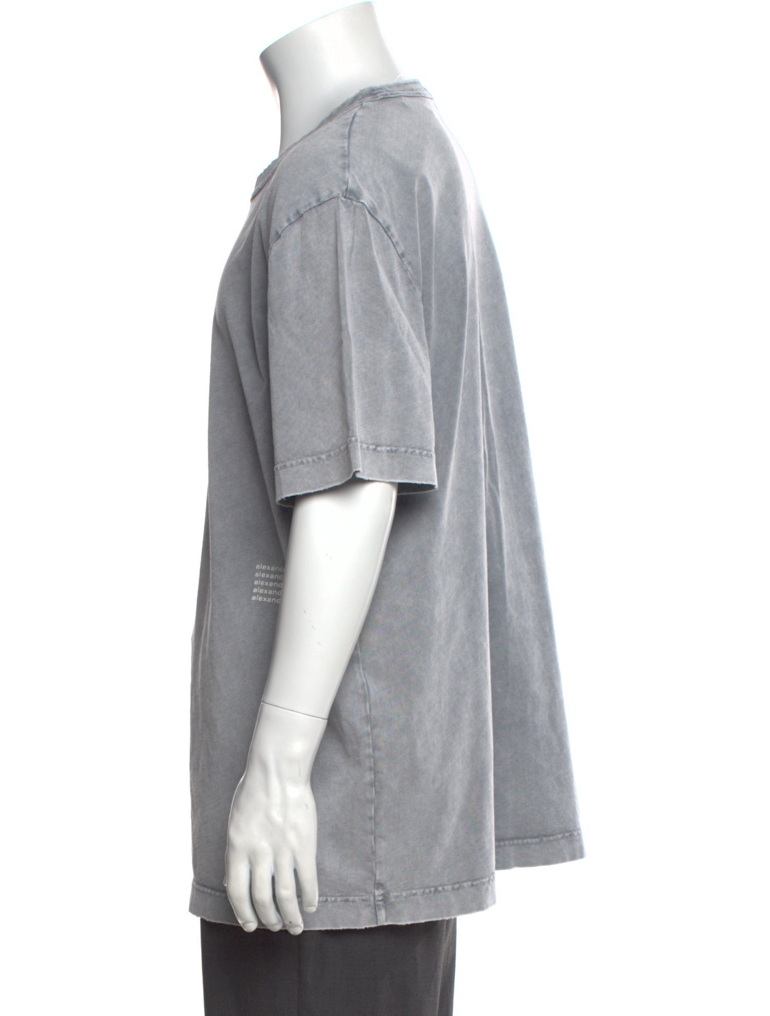 Alexander Wang Crew Neck Short Sleeve T-Shirt