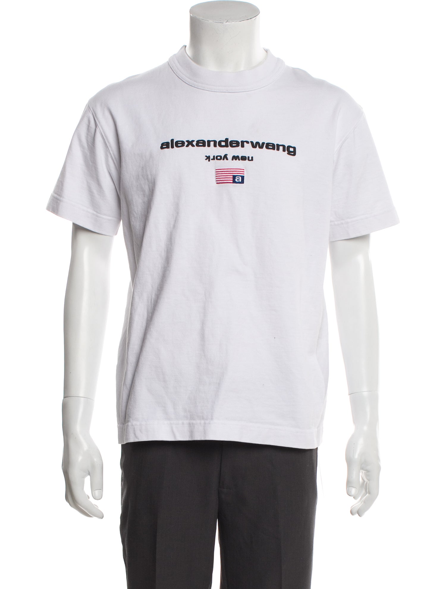 Alexander Wang Graphic Print Crew Neck T-Shirt