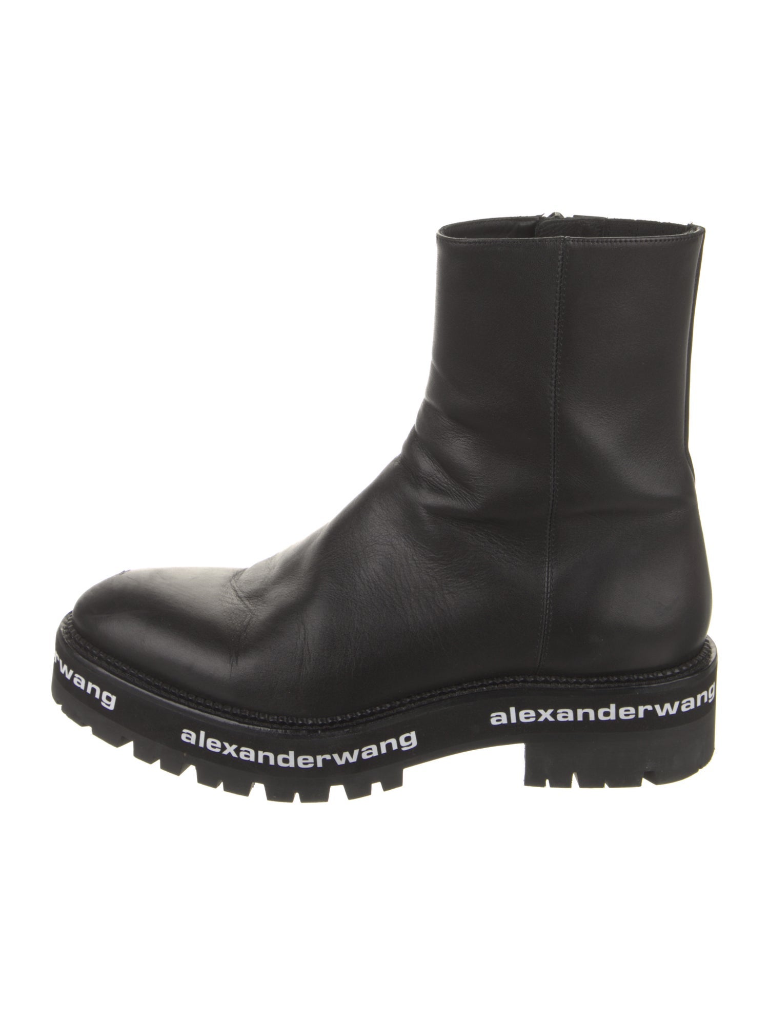 Alexander Wang Leather Chelsea Boots